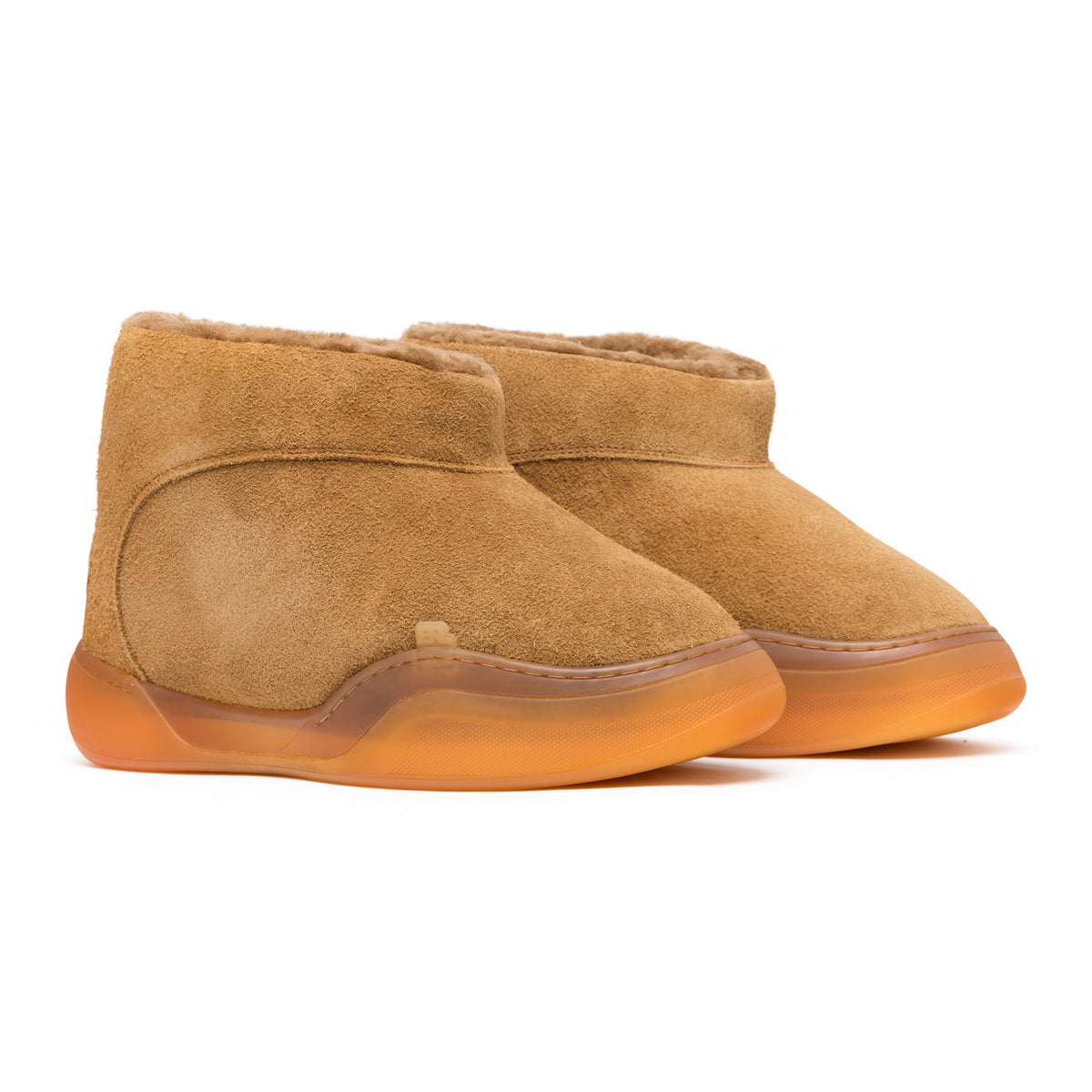 ERL Unisex Erl Vamp Boot Leather Natural