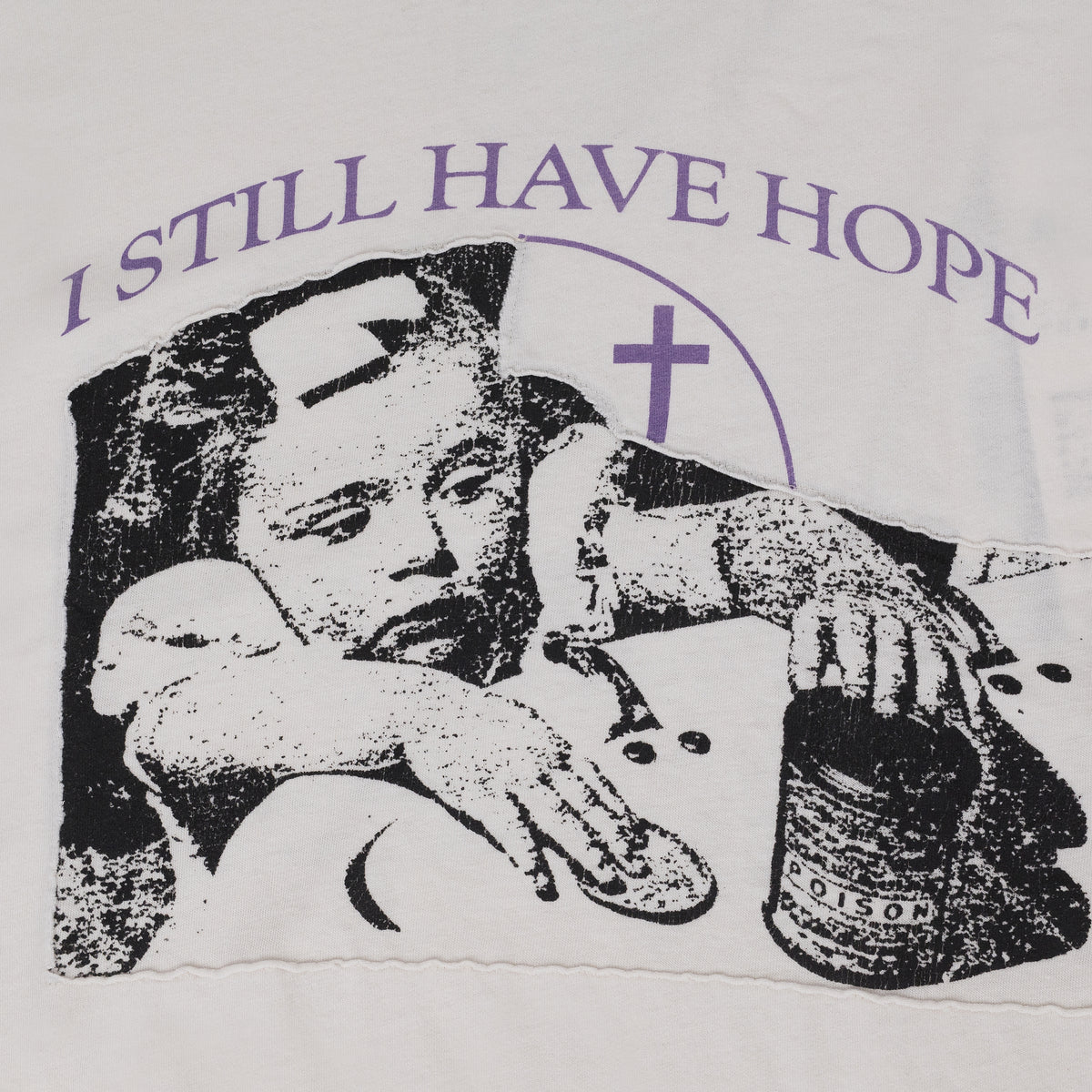 Enfants Riches Deprimes I Still Have Hope Assemblage T-Shirt Ivory