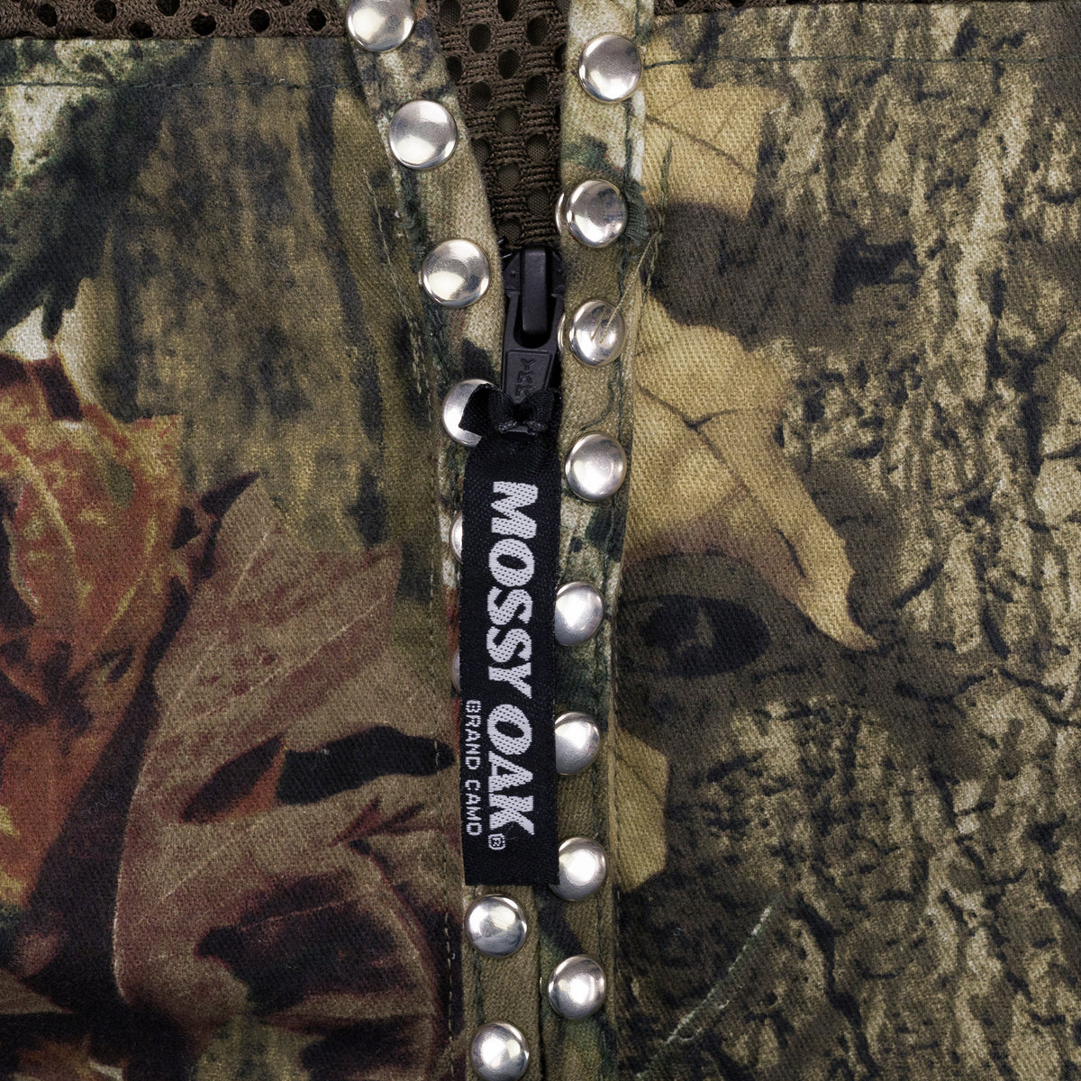 PHIPPS Vintage Camo Vest W/ Crystal Stud Treatment Jackets Green