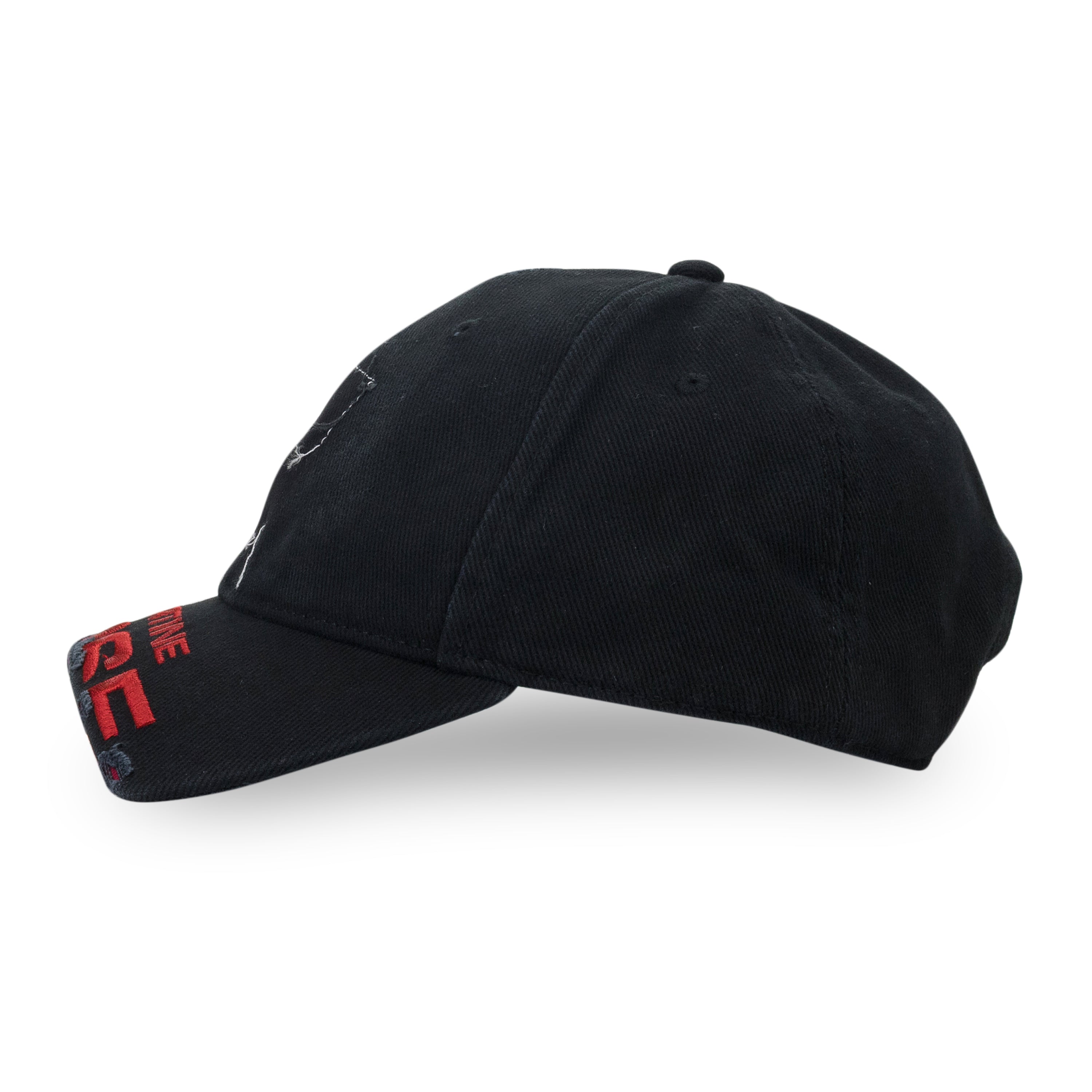 Martine Rose Cut Peak Cap Black – ESSXNYC