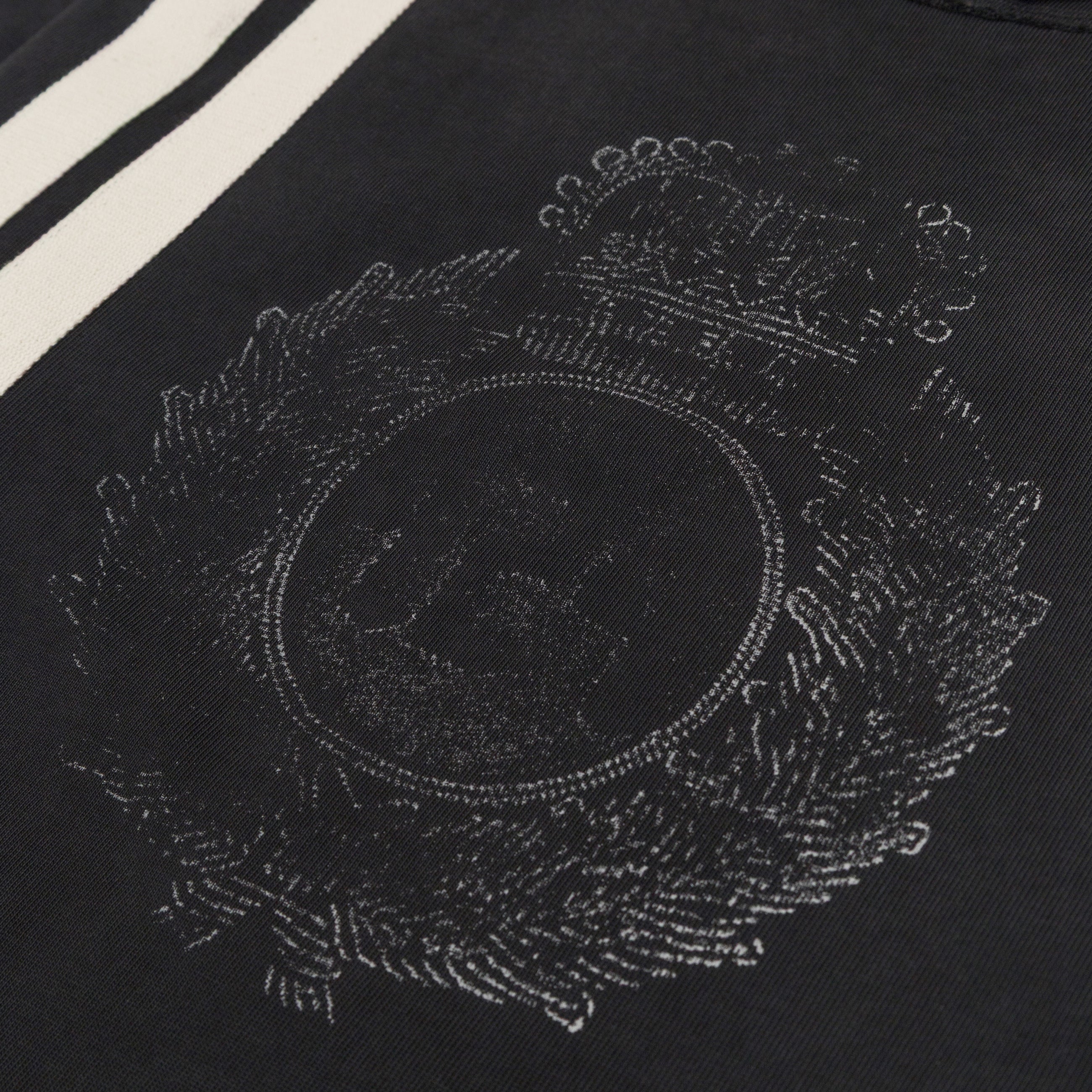 424 Capped Thermal Tee Black Black