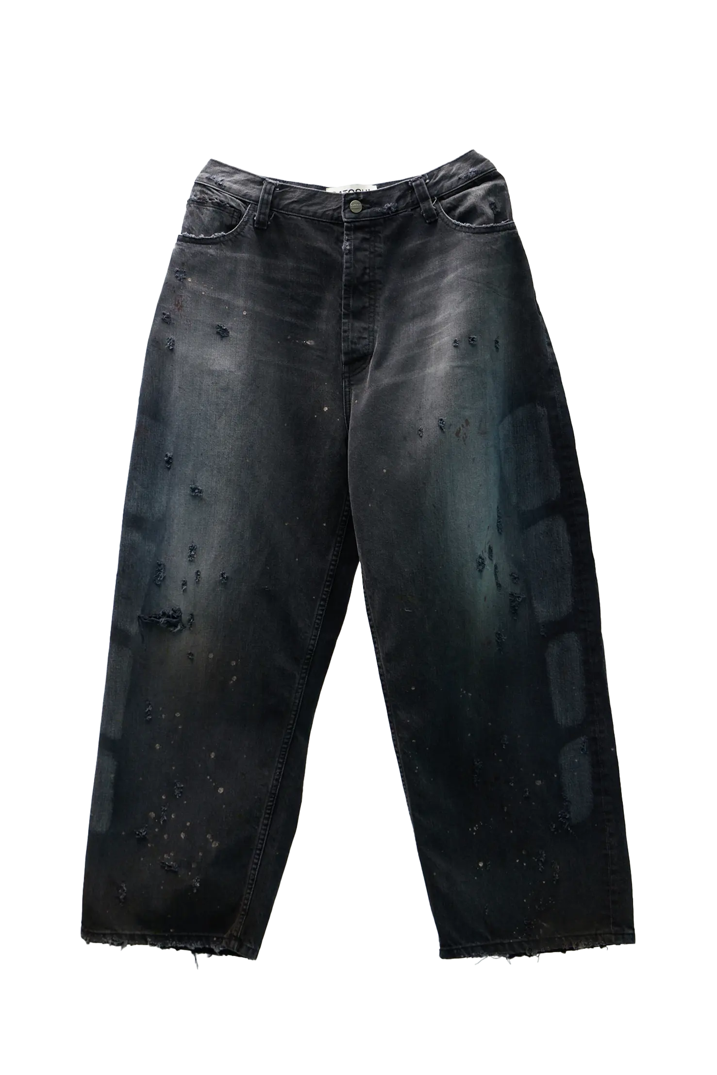 Satoshi Nakamoto Baggy Moto Pant Black