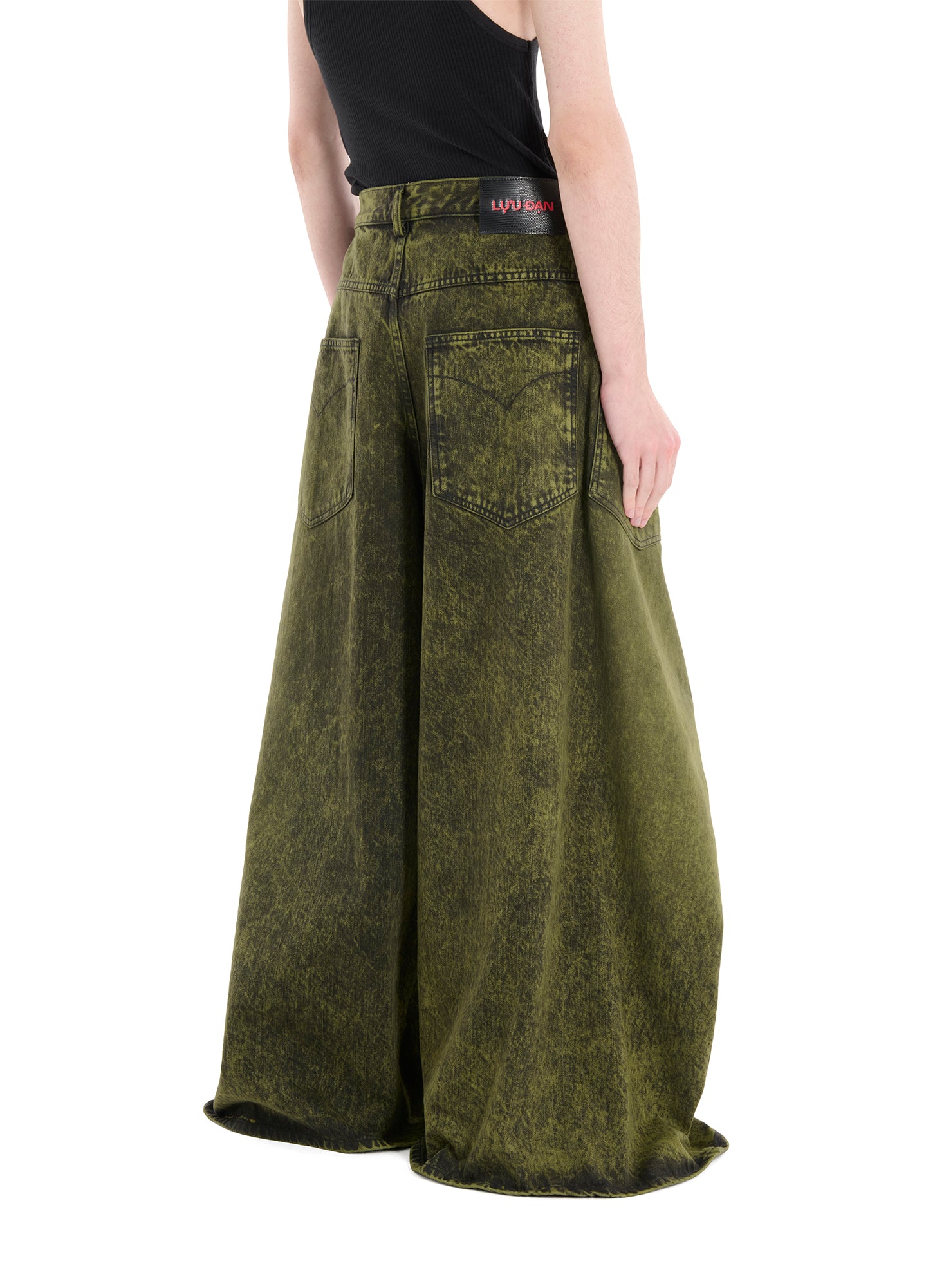 Luu Dan Maxi X Maxi X Maxi Jeans Green 12327