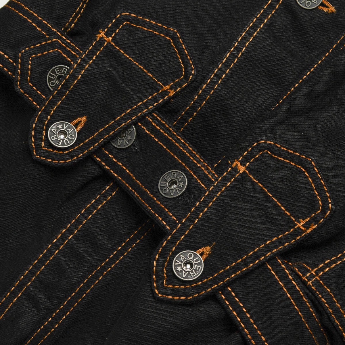 Vaquera Women Denim Jacket Woven Black