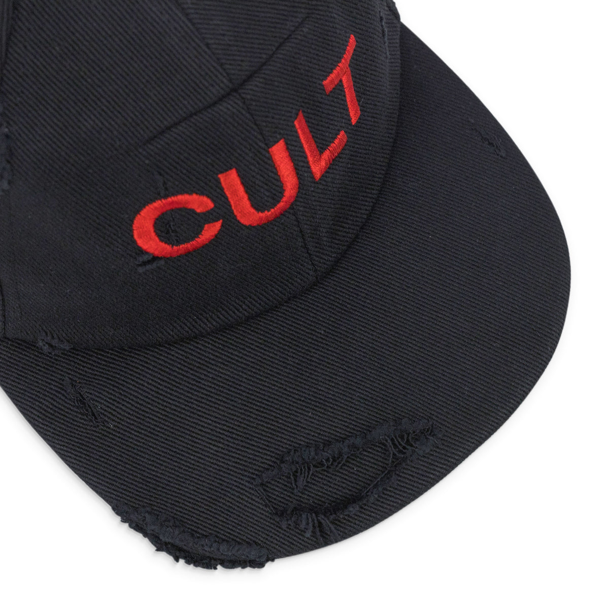 Matieres Fecales Unisex Cult Cap Woven Black