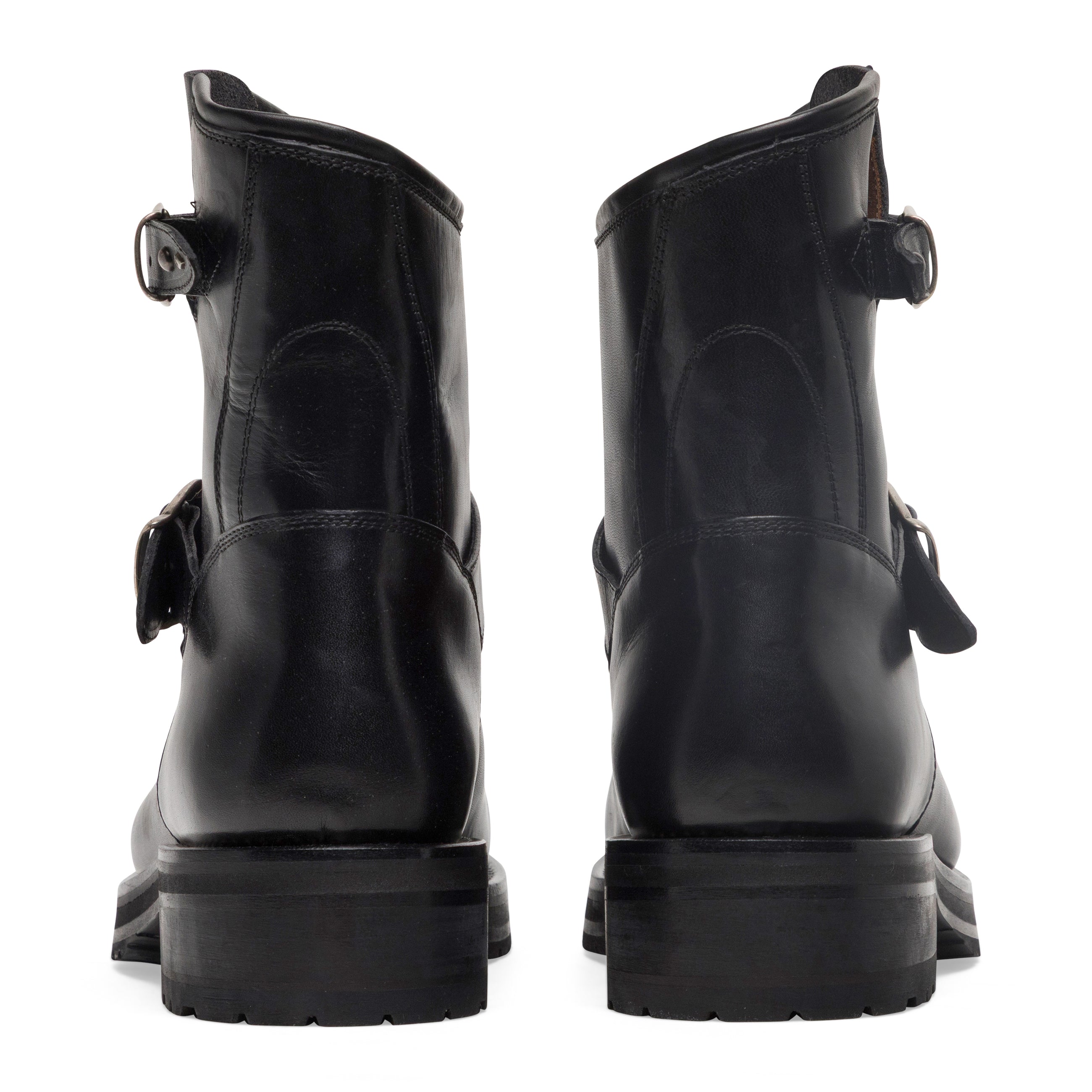 Second Layer 8" Rider Boot Black Leather