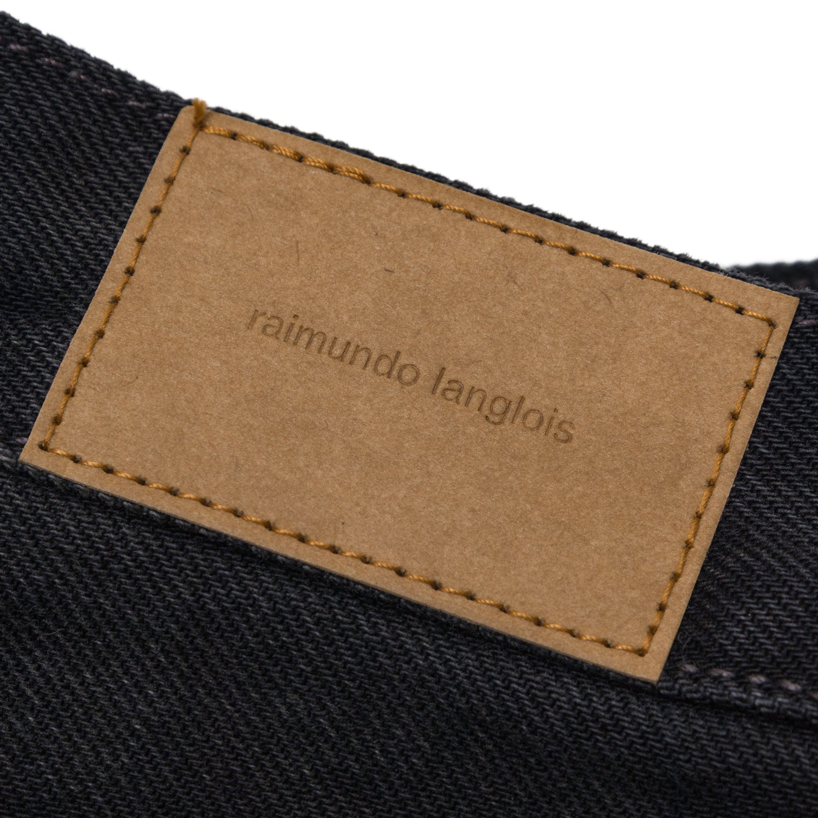 Raimundo Langlois Bootcut Jean Washed Black