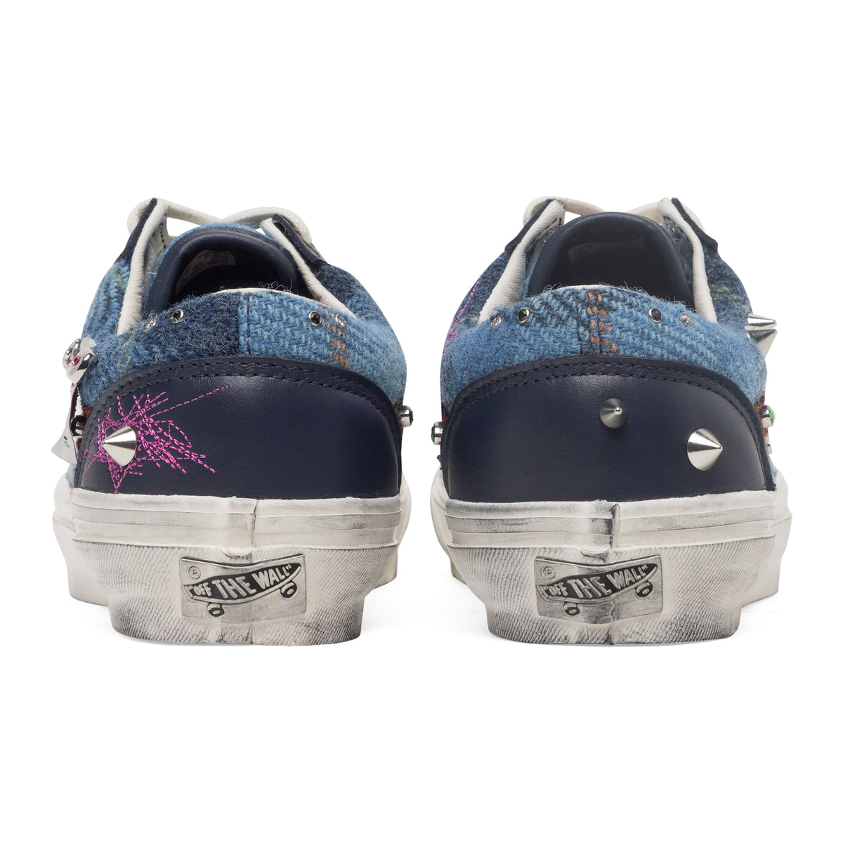Vans Lx Old Skool 36 Harris Tweed Navy/Multi