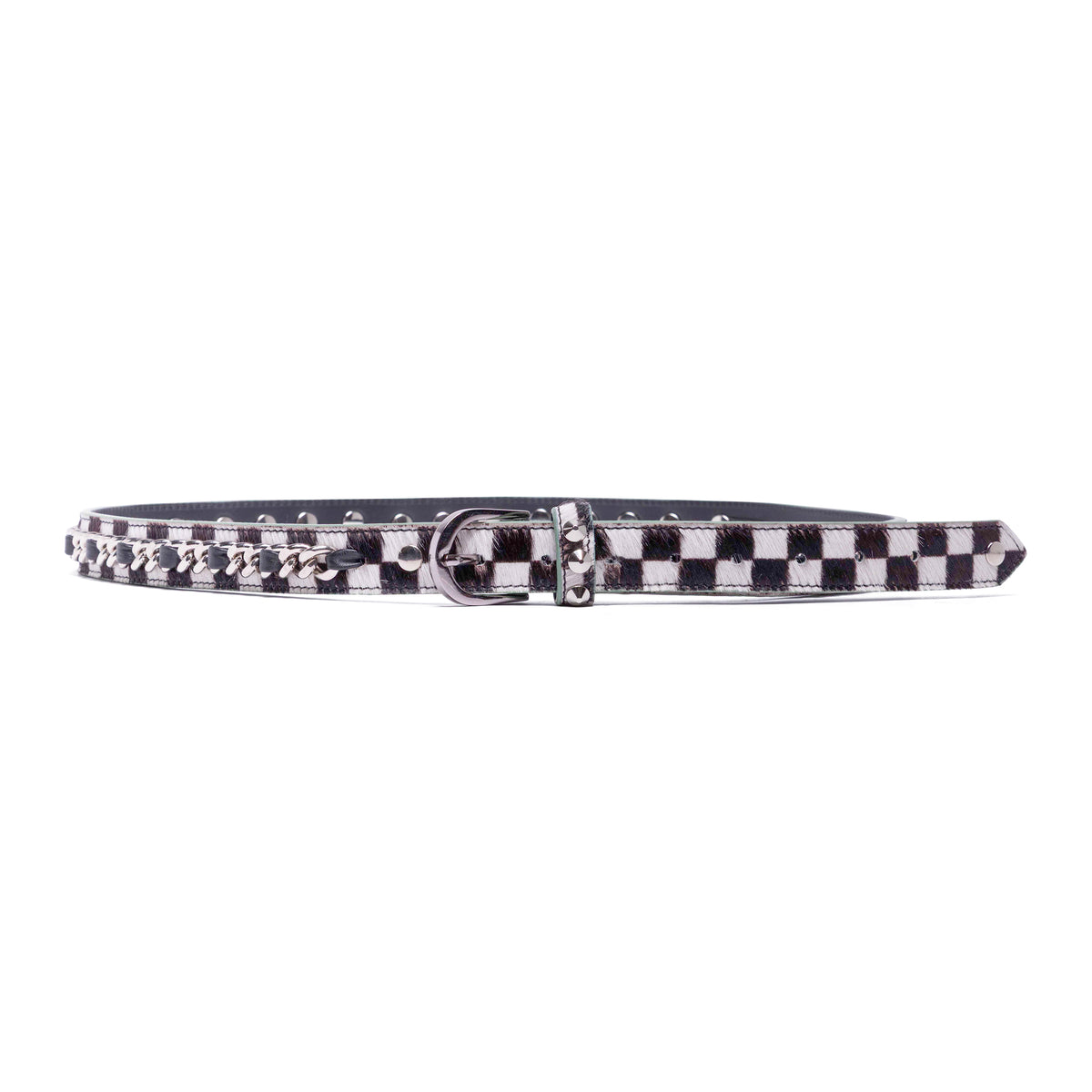 YOSSI CORP Leather Belt Multicolor
