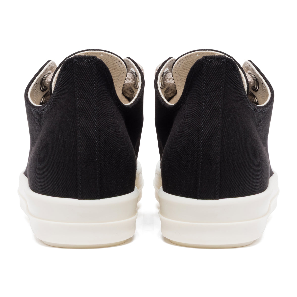 Rick Owens DRKSHDW Jumbolace Low Sneaks Black/Milk/Milk