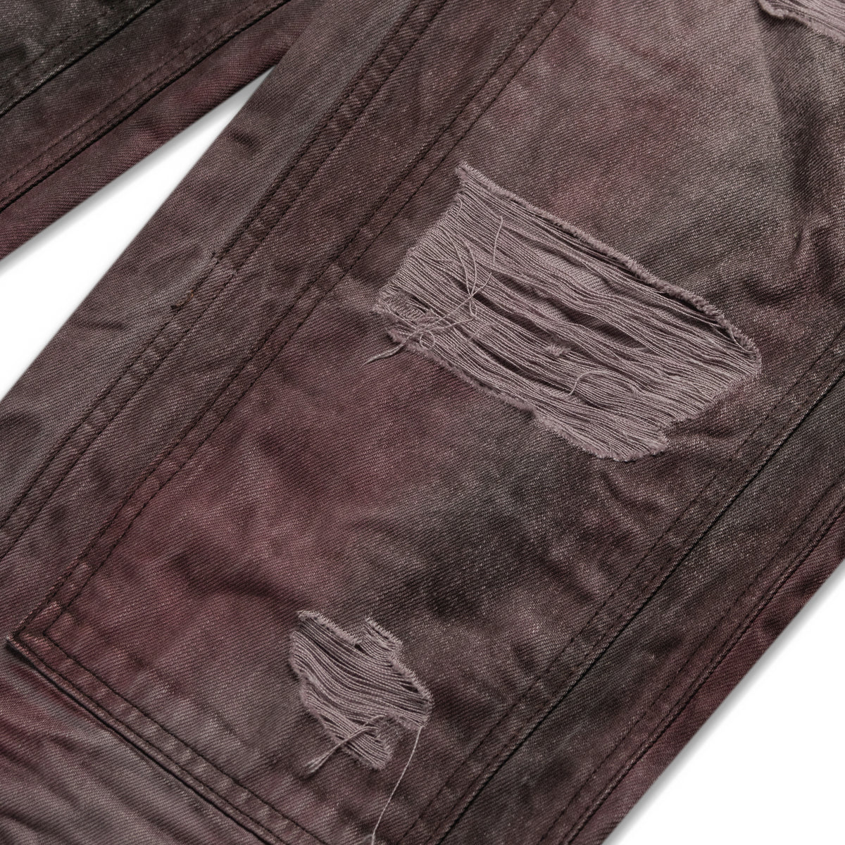 Thug Club Two Tone Washed Carpenter Pants Grey