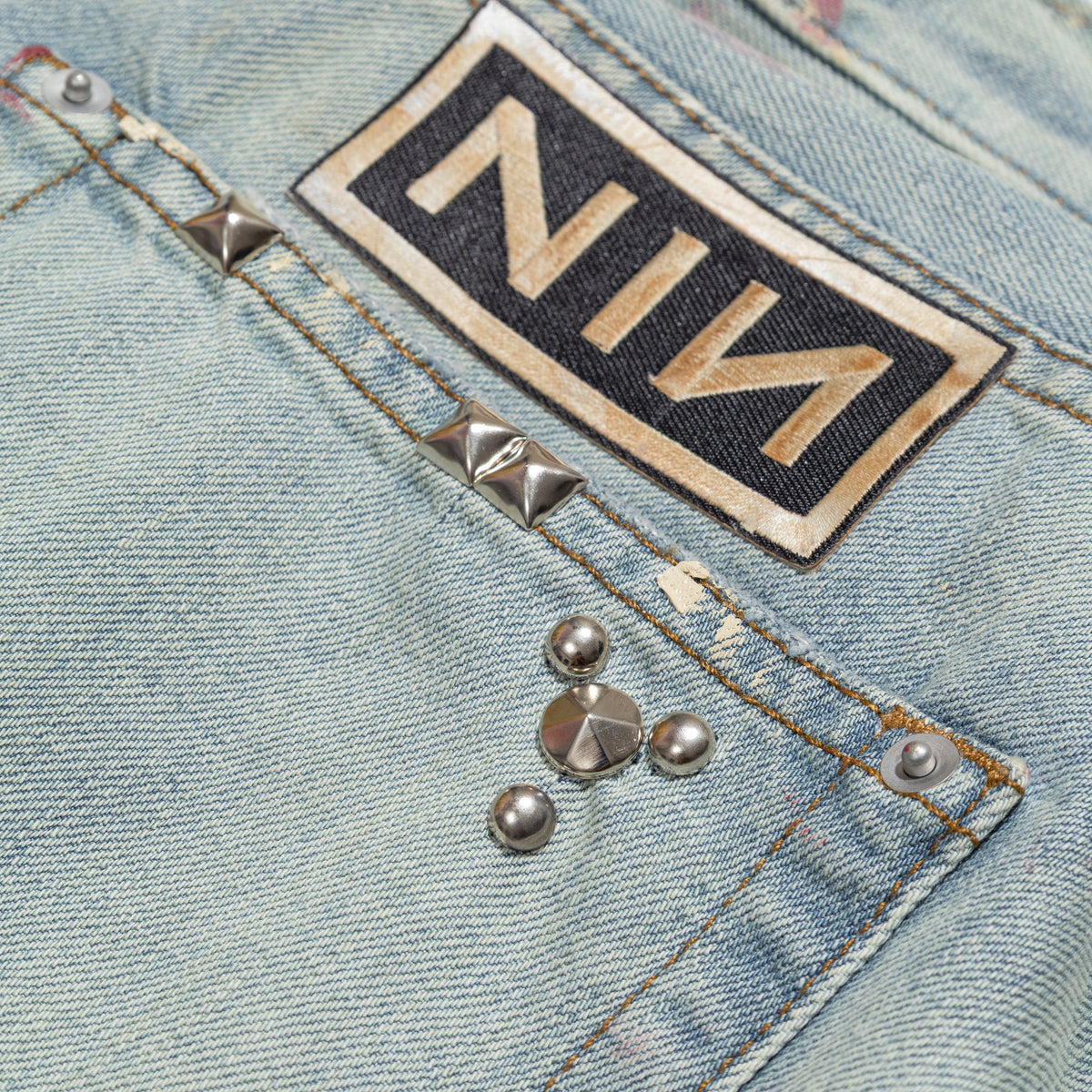 YOSSI CORP Cobain Thermal Patched Denim Blue