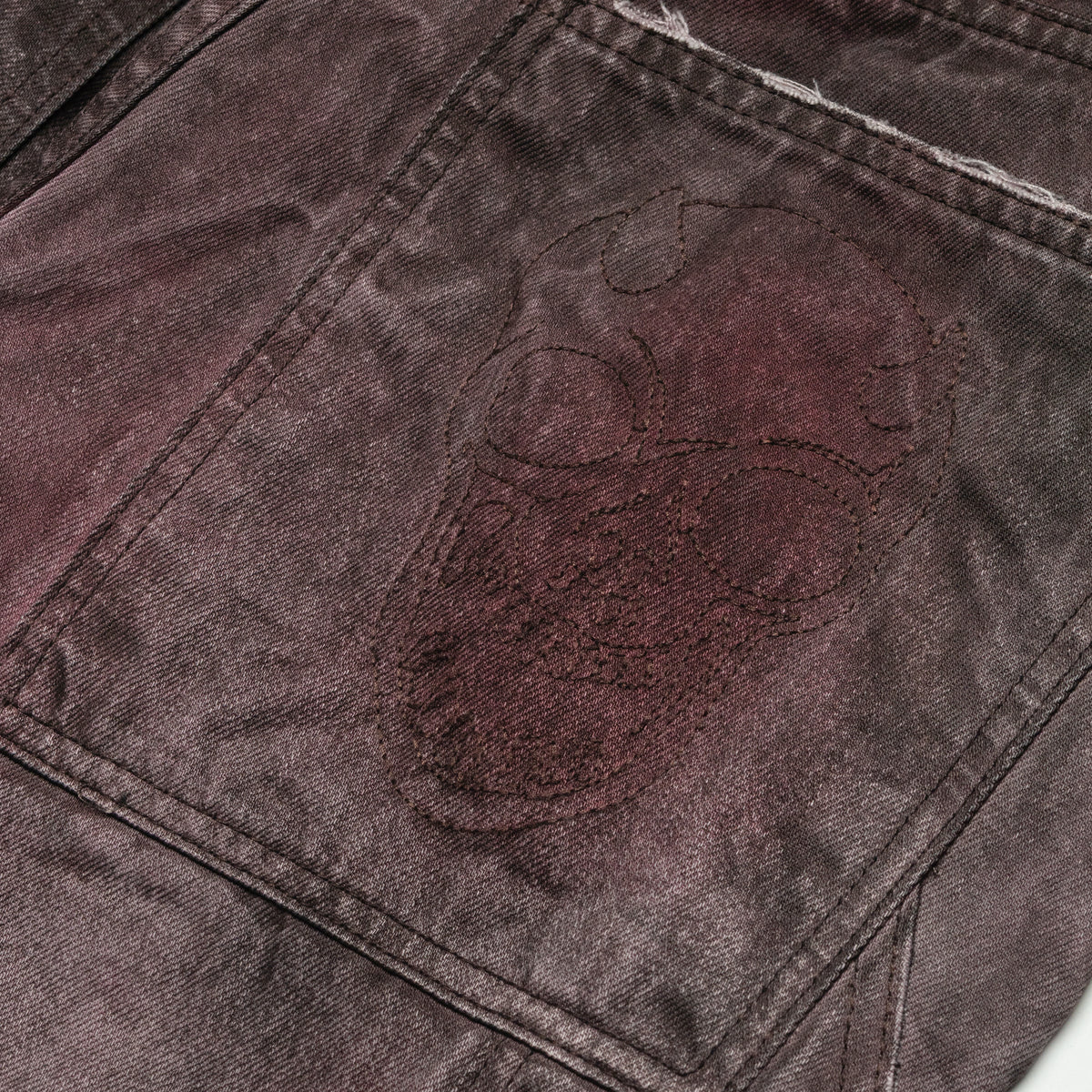 Thug Club Two Tone Washed Carpenter Pants Grey