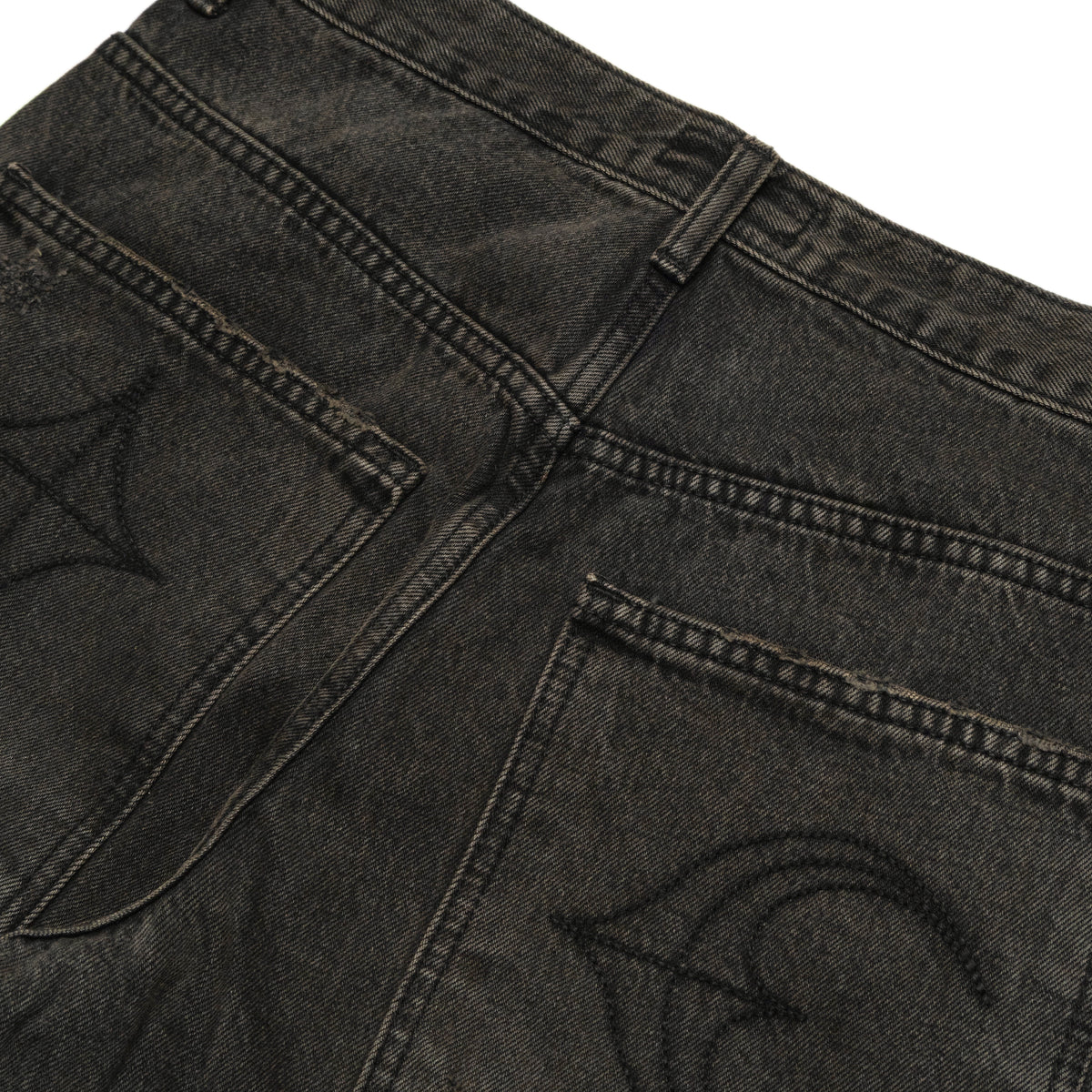 Thug Club Studed Knee Carpenter Pants Black