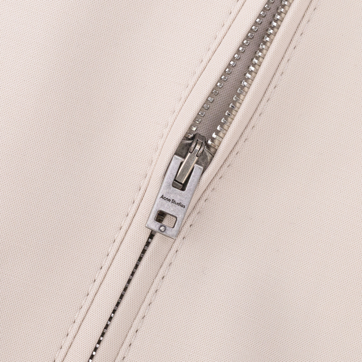 Acne Studios Opado Double Cotton Satin Taupe