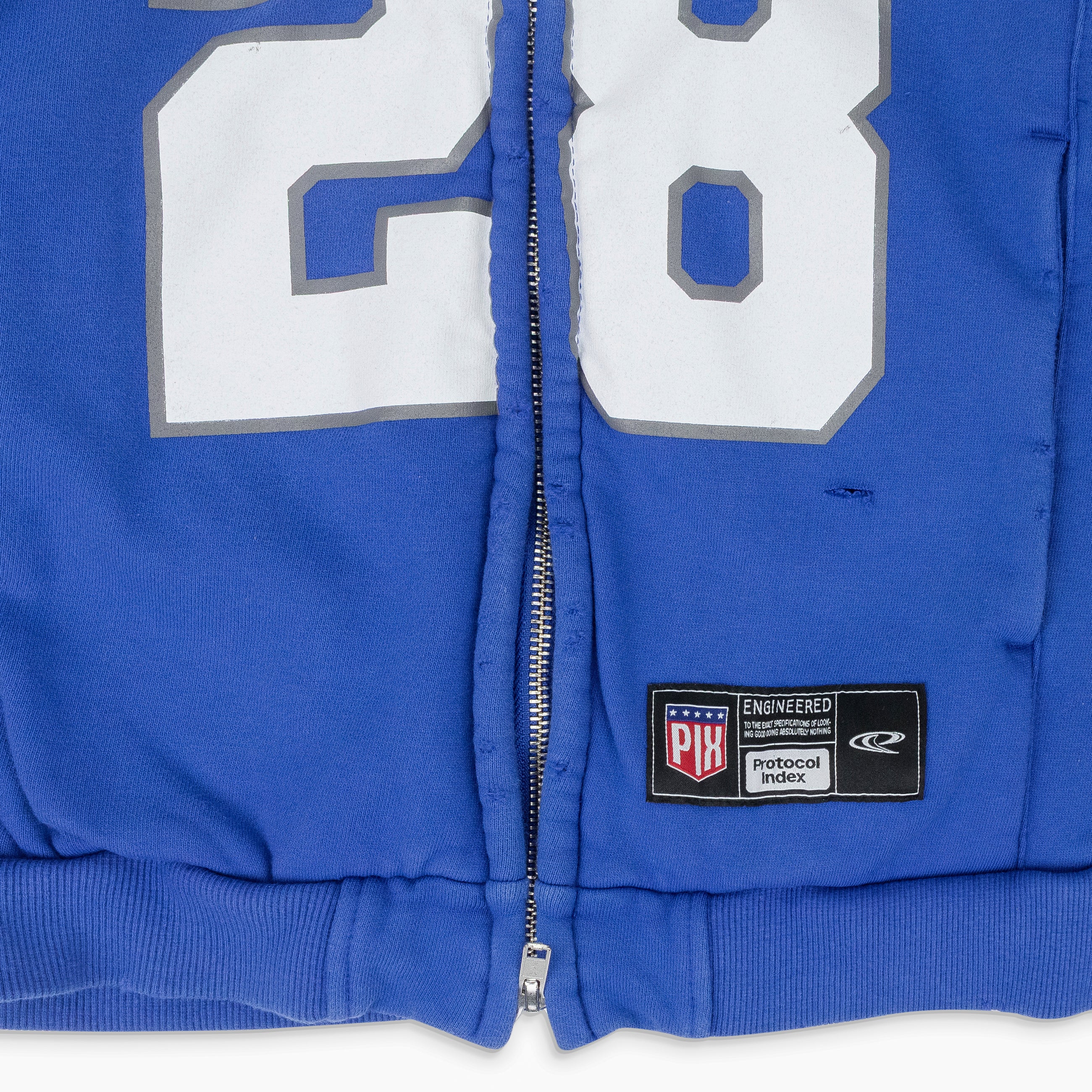 Protocol Index Football Jersey Track Jacket Blue