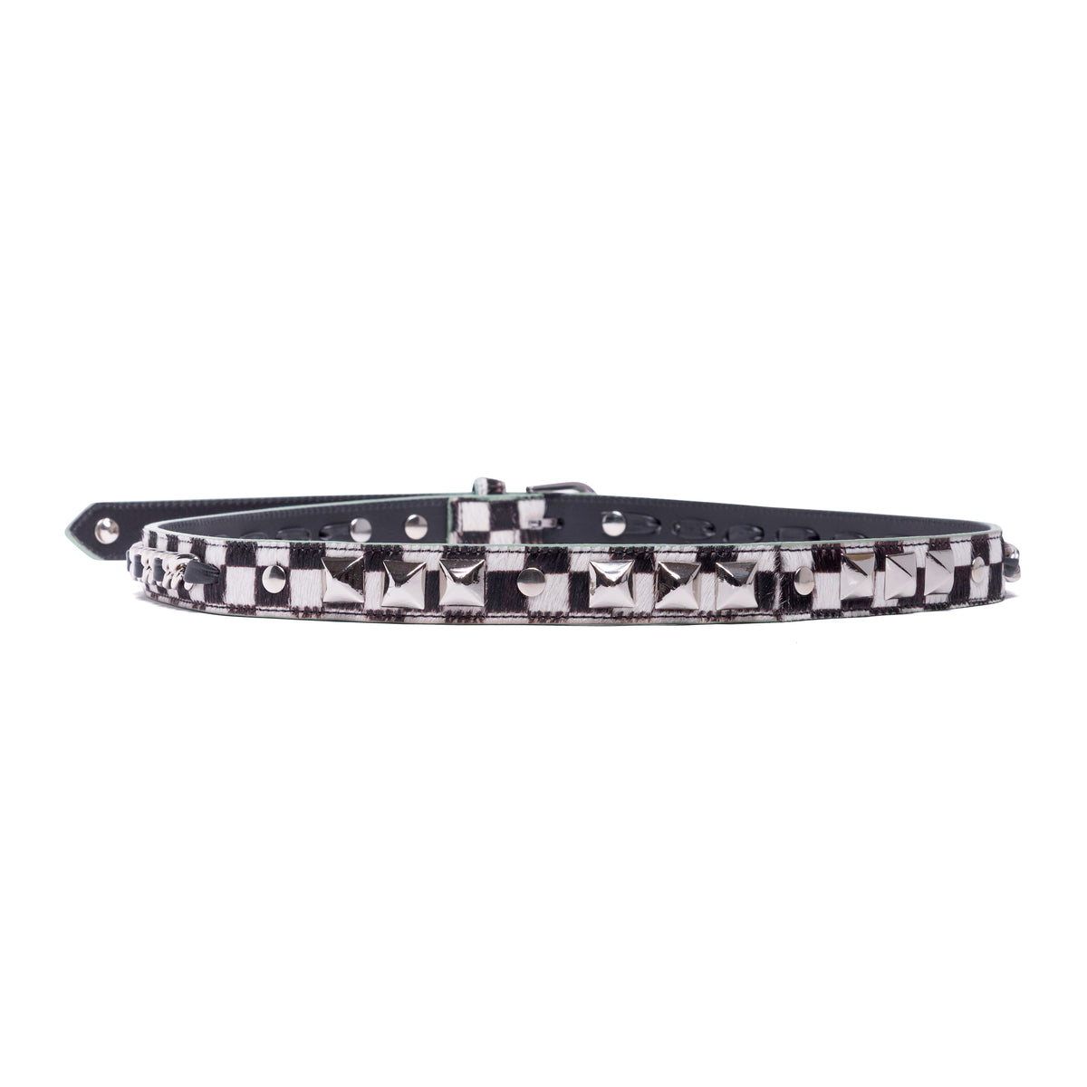 YOSSI CORP Leather Belt Multicolor