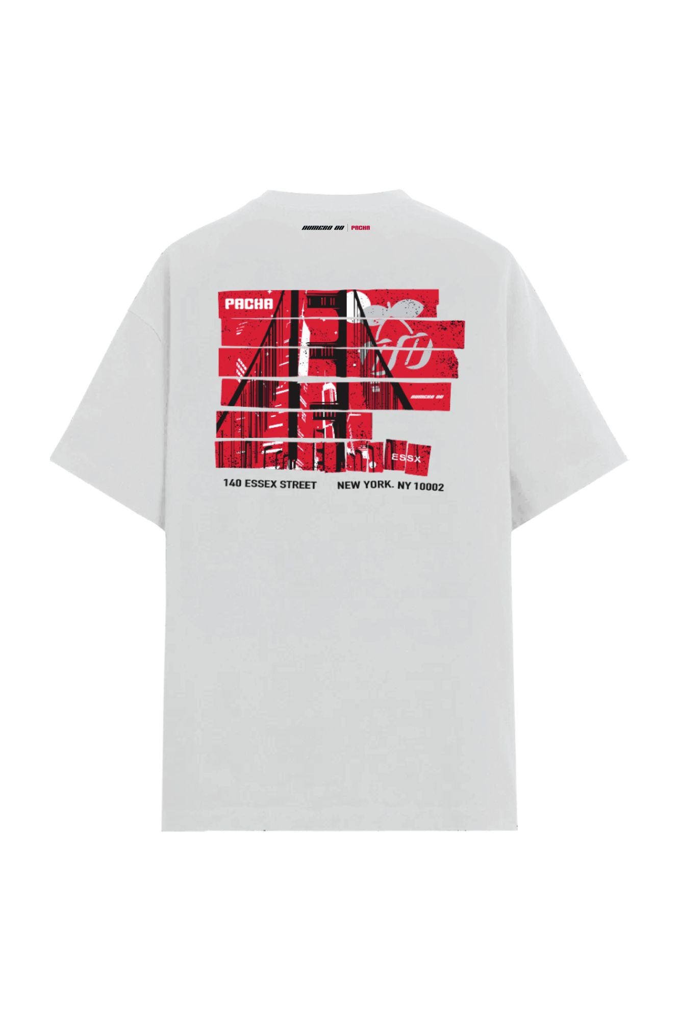 PACHA Unisex T-Shirt Bridge White