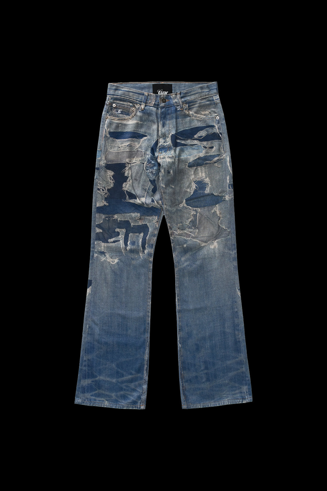 Luar
Unisex Adults Jeans
Color: BLUE
Material: Cotton
Made In 
SKU:LUARSS23-DNM-004