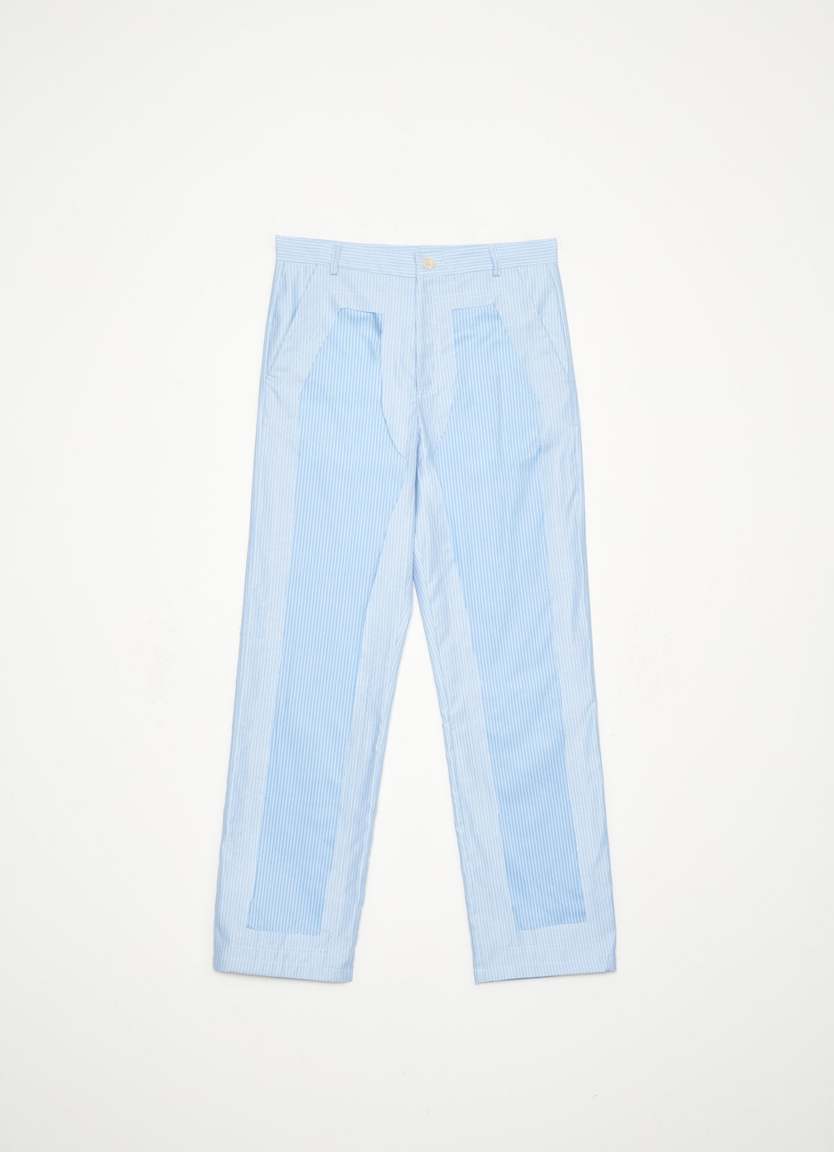 Edward Cuming Layered And Panelled Tech Trousers Dark Blue 740