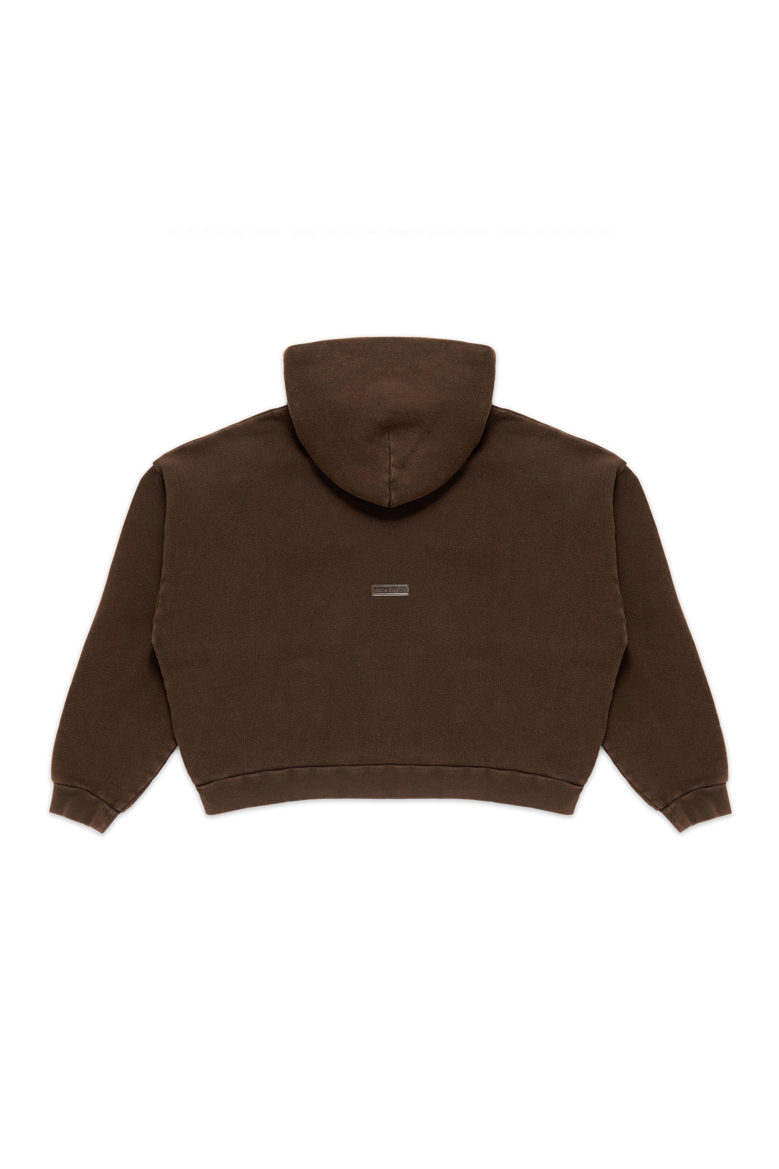 ACNE STUDIOS Fester Vintage Wash Hoodie Brown