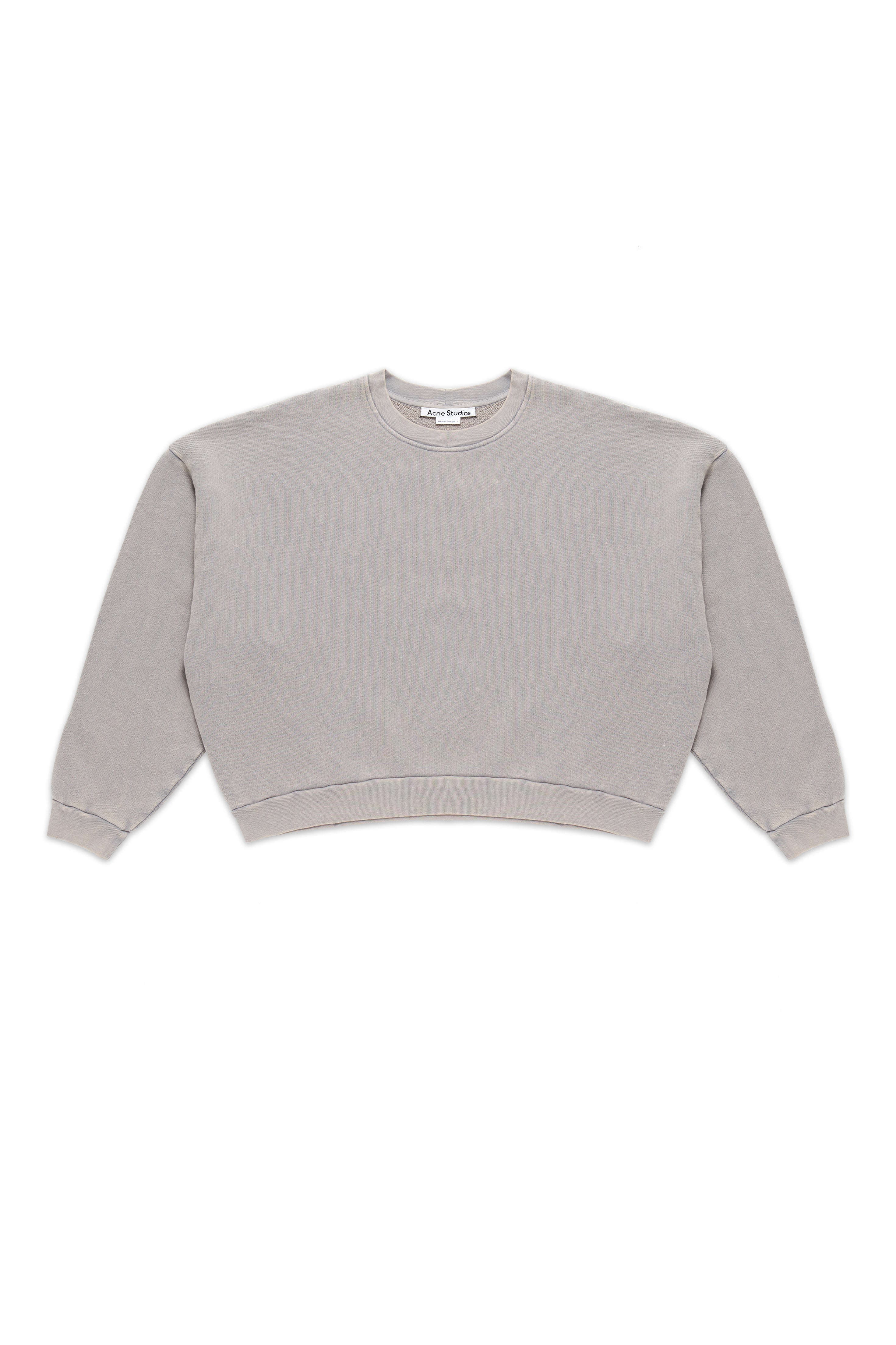 ACNE STUDIOS FESTER VINTAGE WASH SWEATSHIRT PURPLE