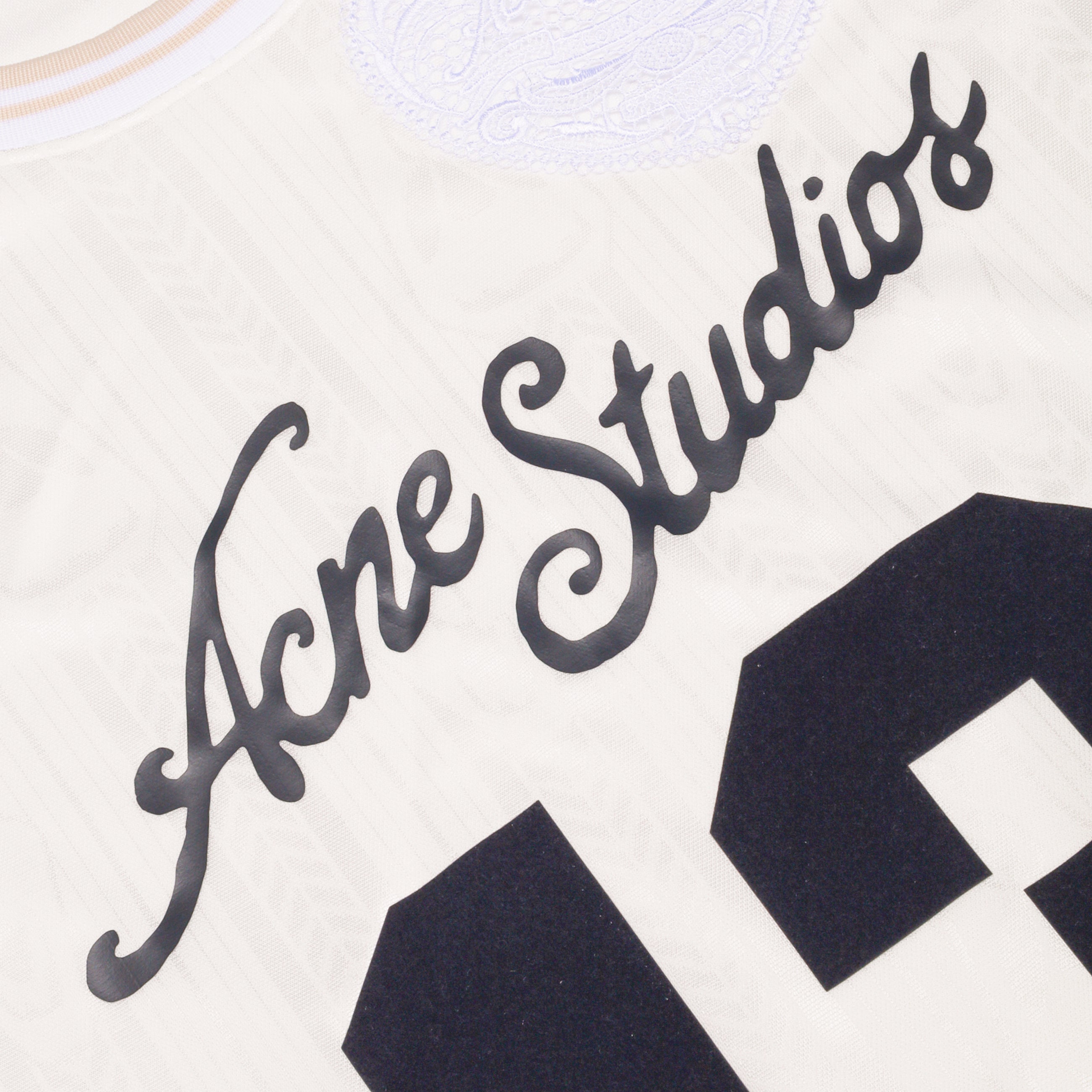 Acne Studios Sleeveless Sports Jersey White