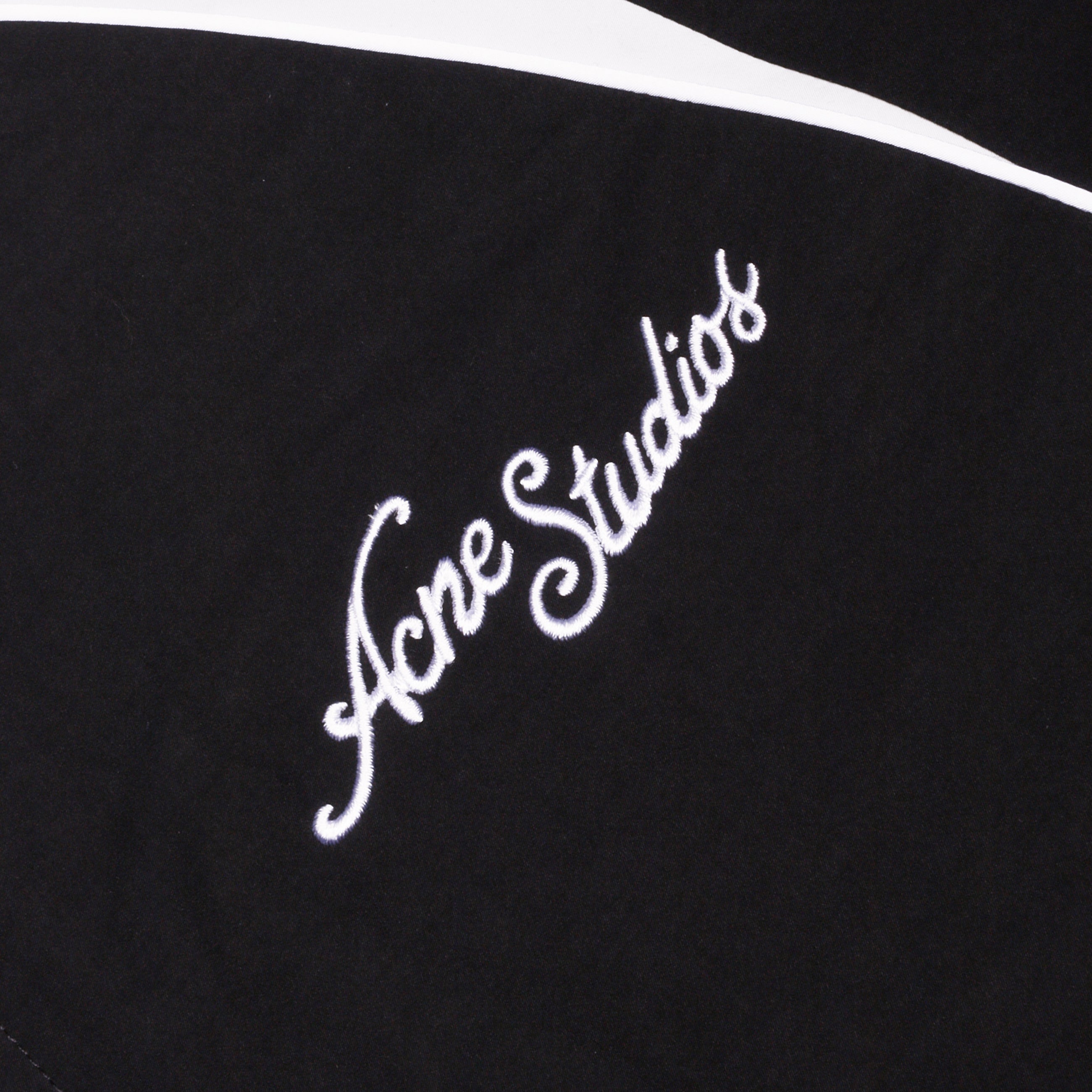 Acne Studios Technical Zip Up Jacket Black
