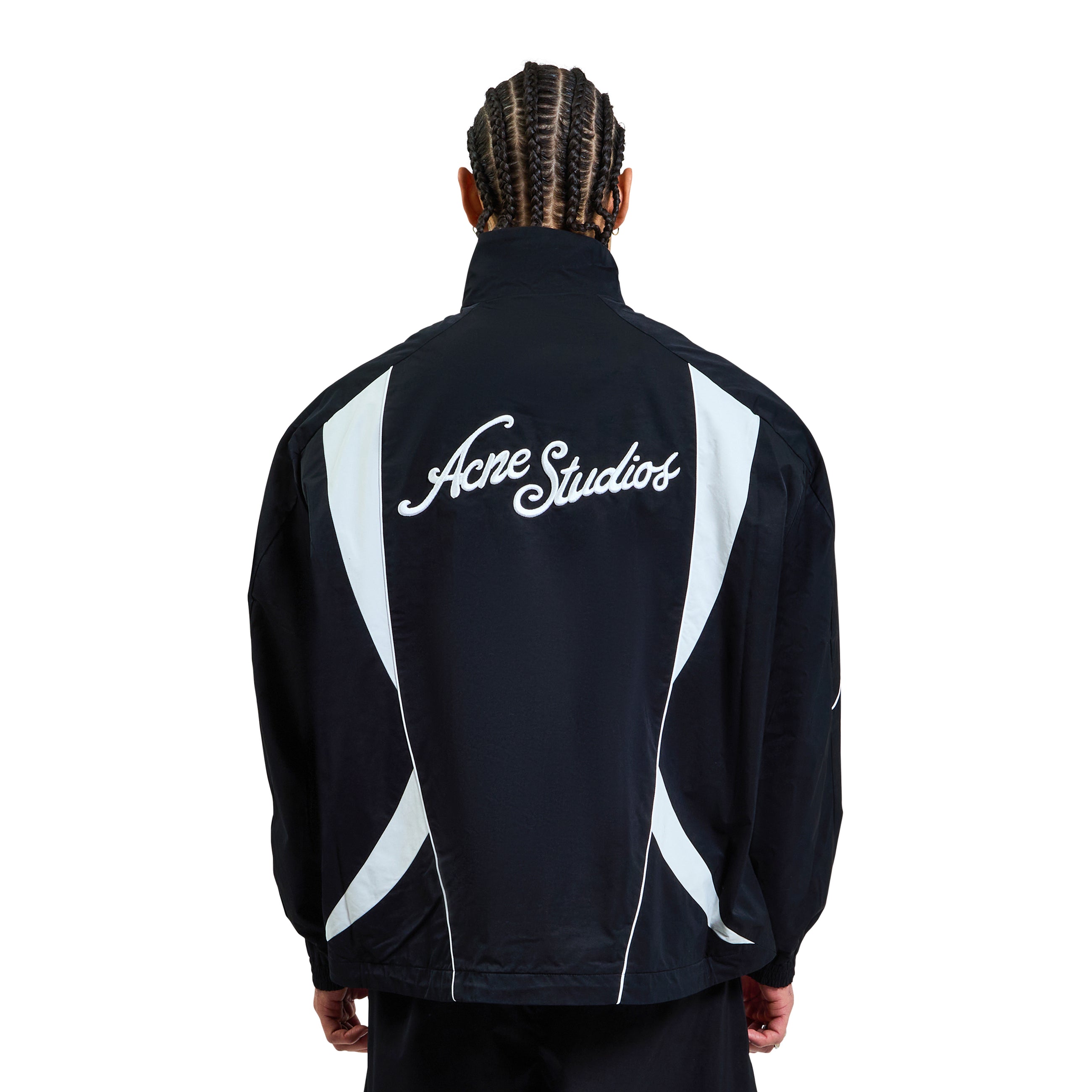 Acne Studios Technical Zip Up Jacket Black