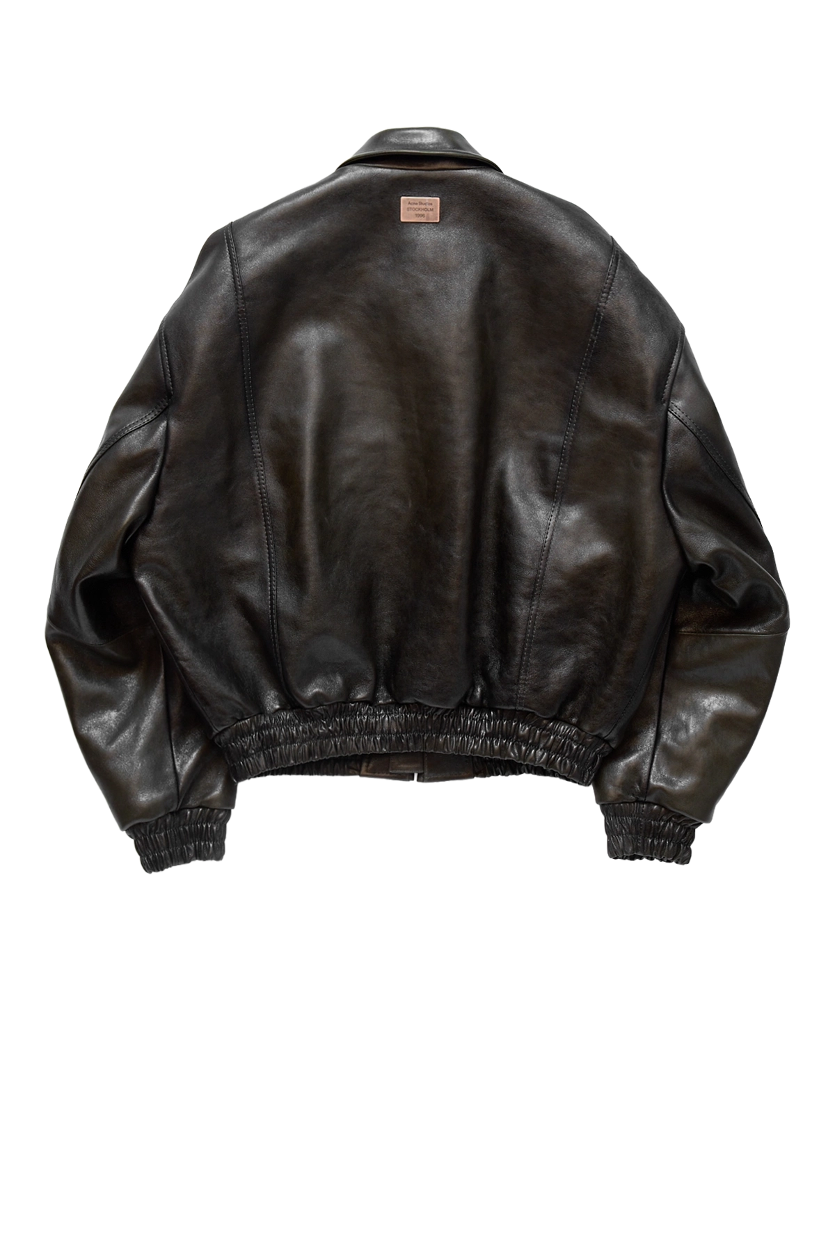 Acne Studios Vintage Leather Jacket Vintage Green