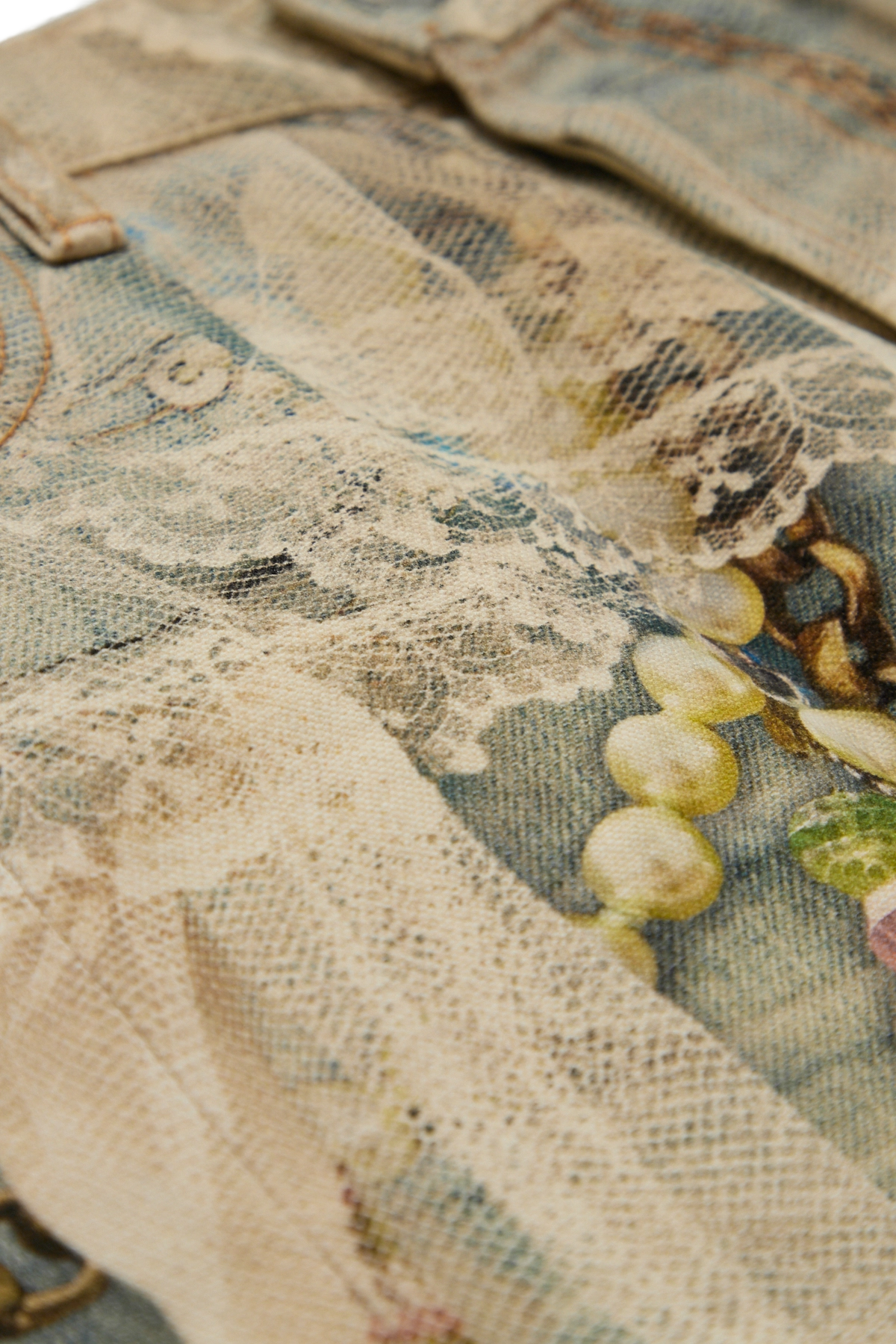 ACNE STUDIOS
KEYCHAINS TROMPE L'OEIL JEANS WHITE/GREEN 3