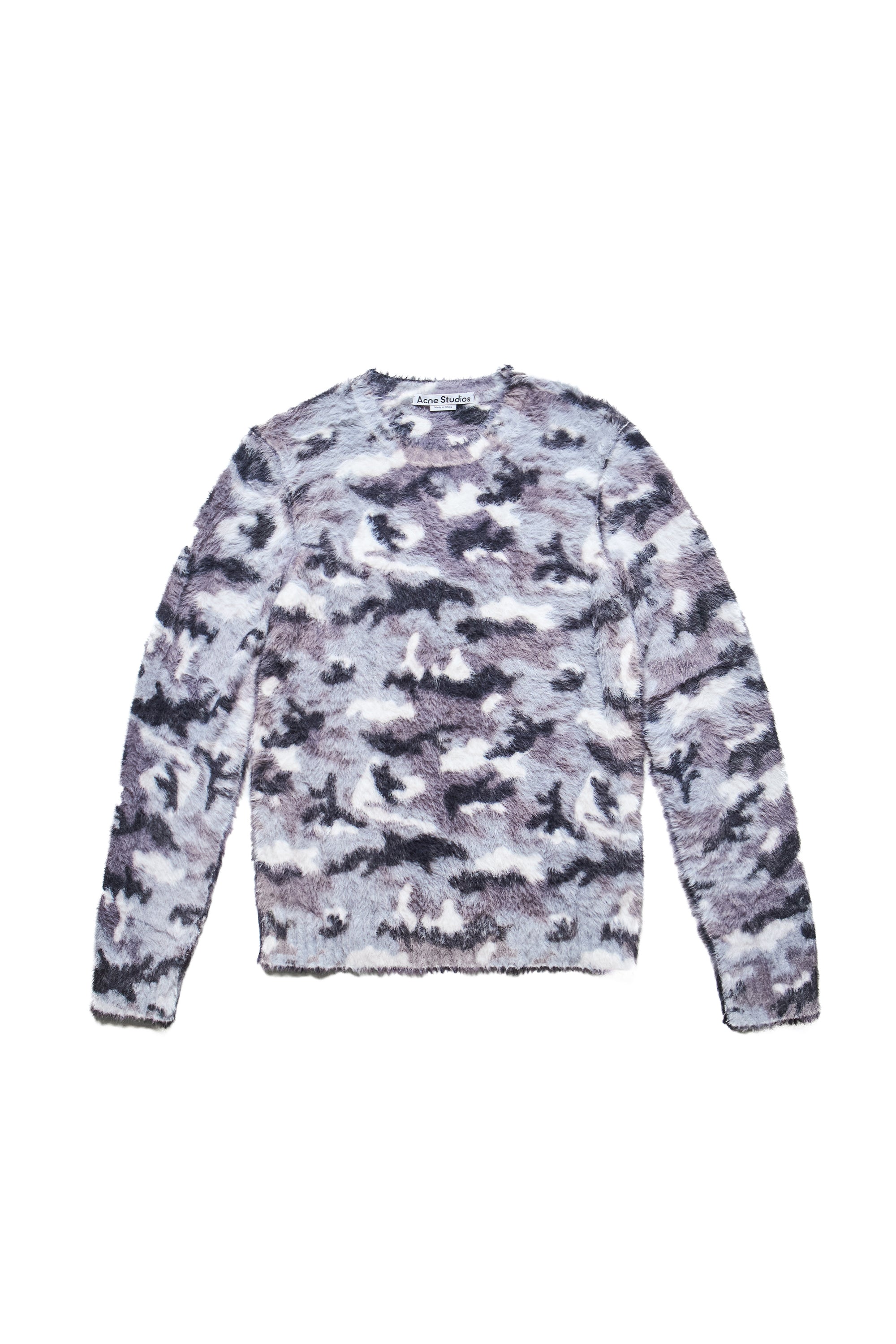 ACNE STUDIOS Karirossa Hairy Camo Sweater