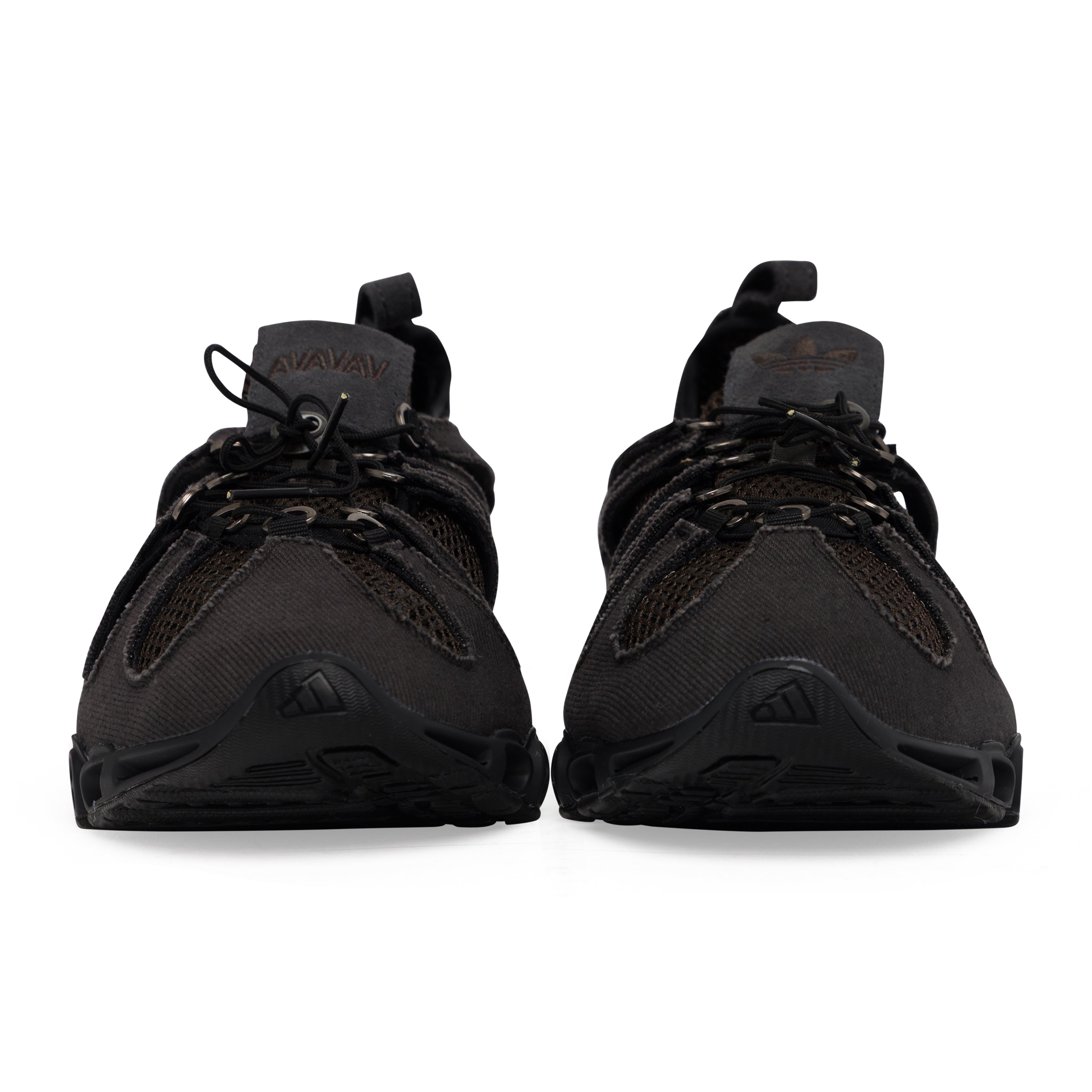 新品レア Avavav ×  Megaride スニーカー 黒 Adidas x AVAVAV Megaride Cutout Canvas Black – ESSXNYC