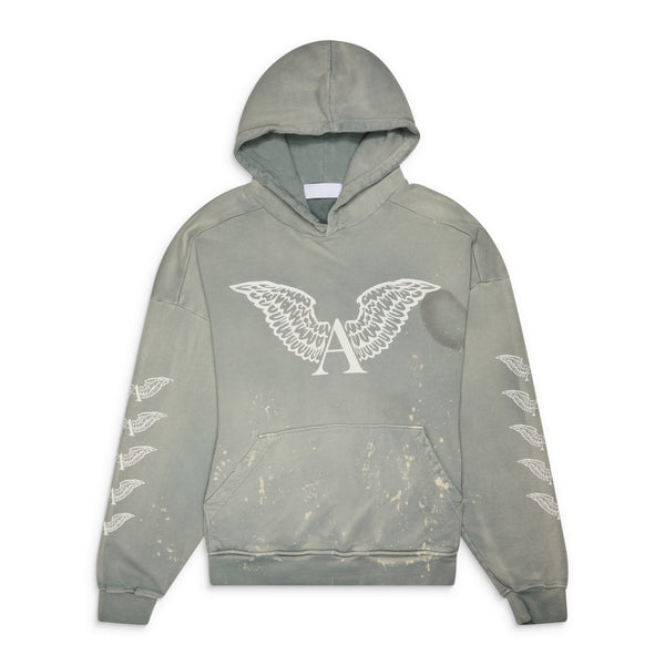 トップス Alexanderdigenova hoodie ALEXANDER DIGENOVA Logo Hoodie Blue – ESSXNYC