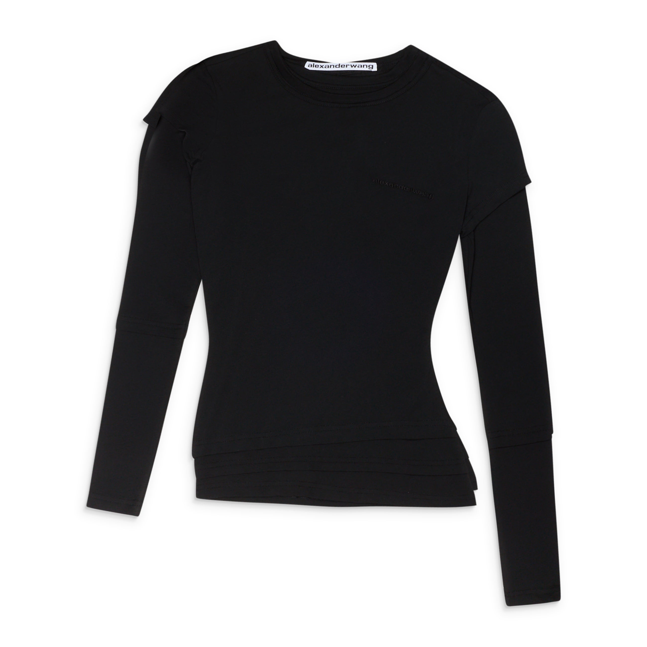 Alexander Wang Layered L/S Top Black