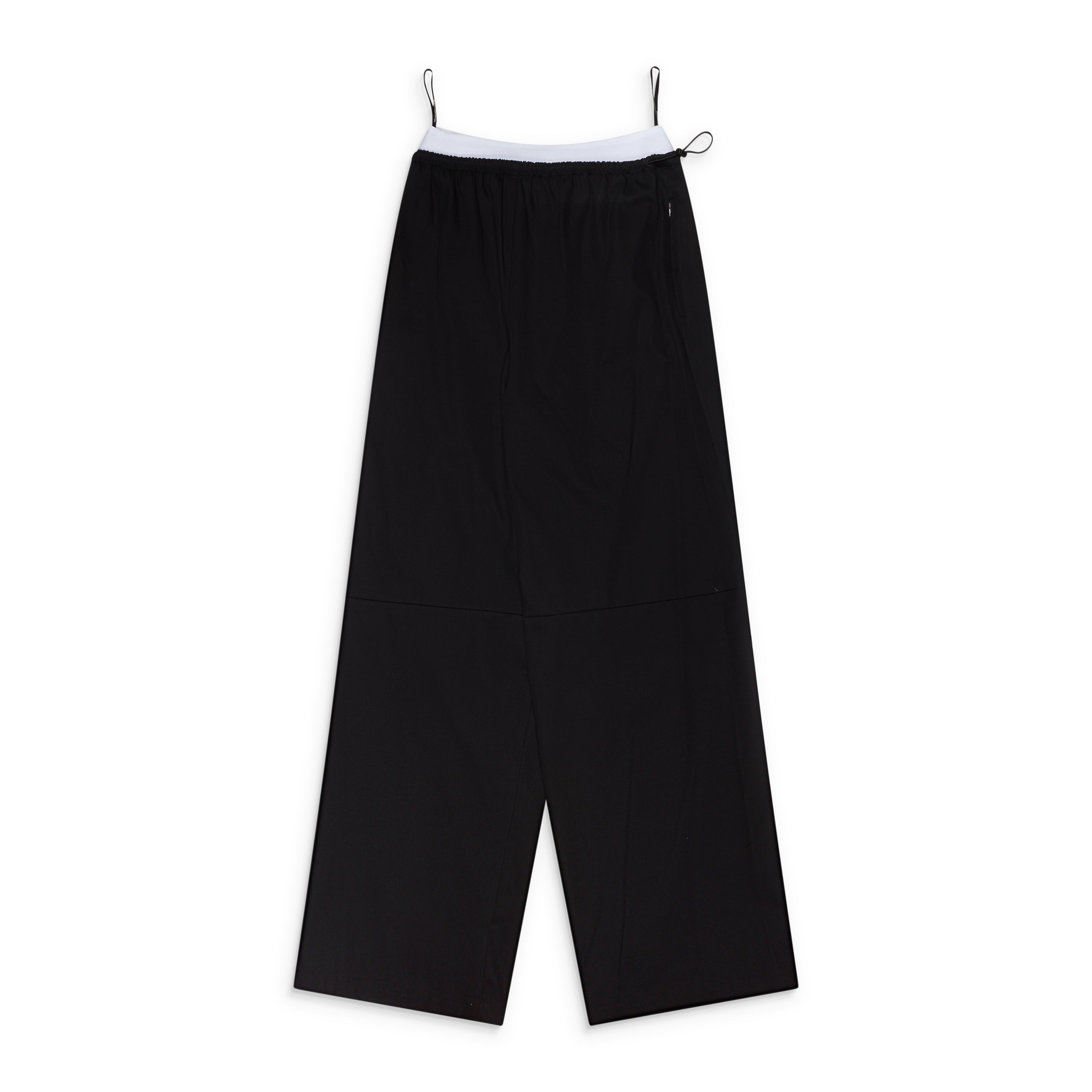 Alexander wang ズボン Alexander Wang Mid-Rise Logo Elastic Pant W/ Articulated Knee