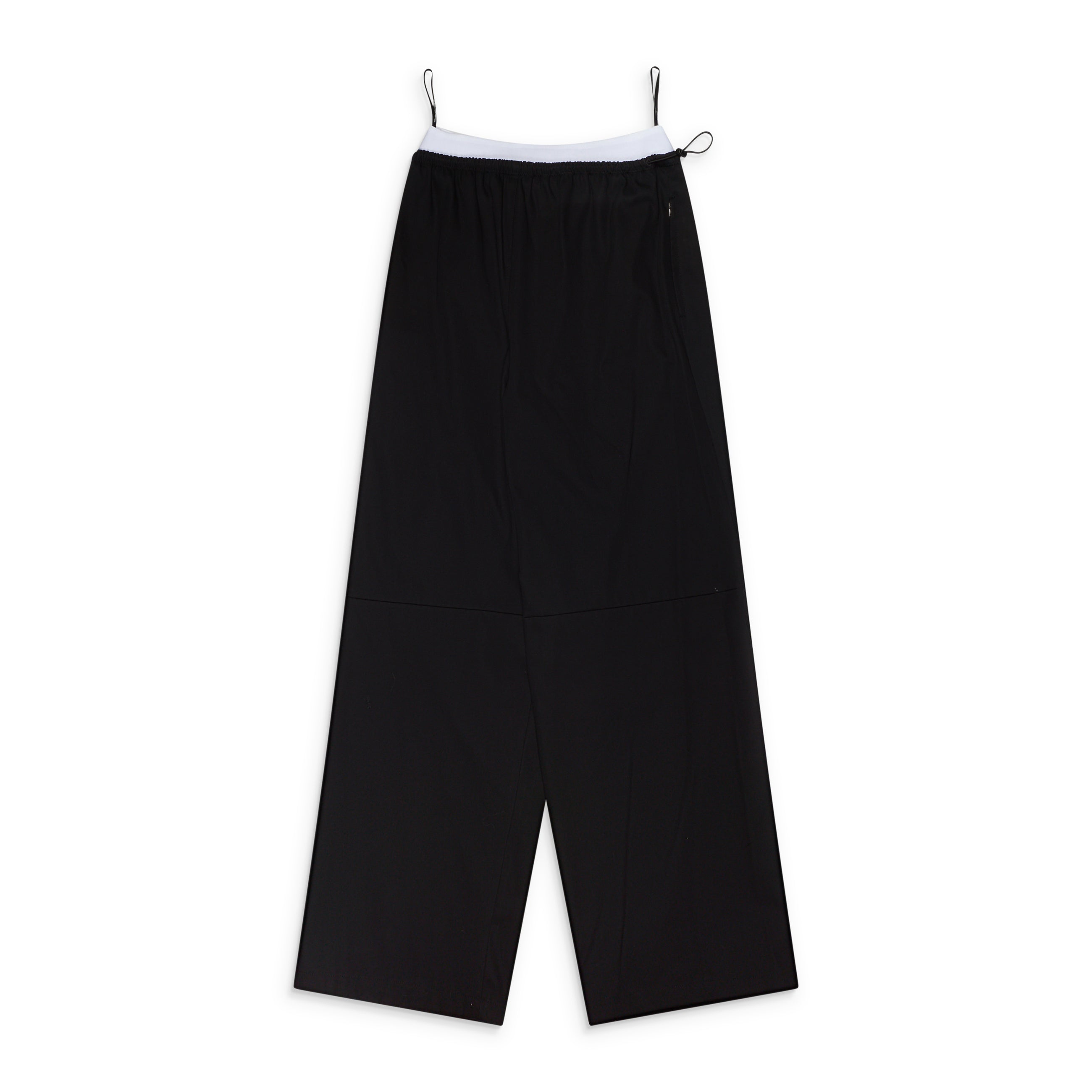 Alexander Wang Mid-Rise Logo Elastic Pant