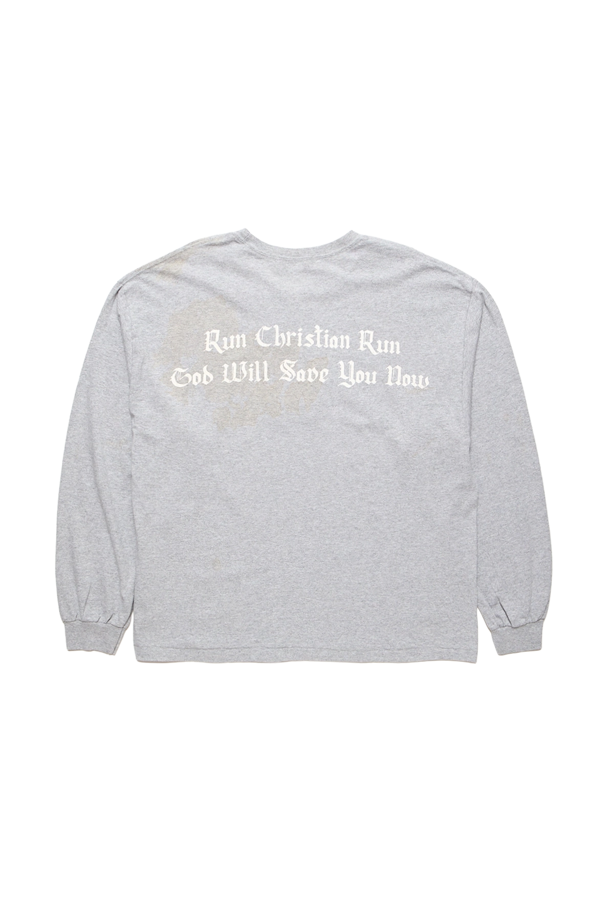 Alexander Digenova Christian Long Sleeve T-Shirt Heather Grey