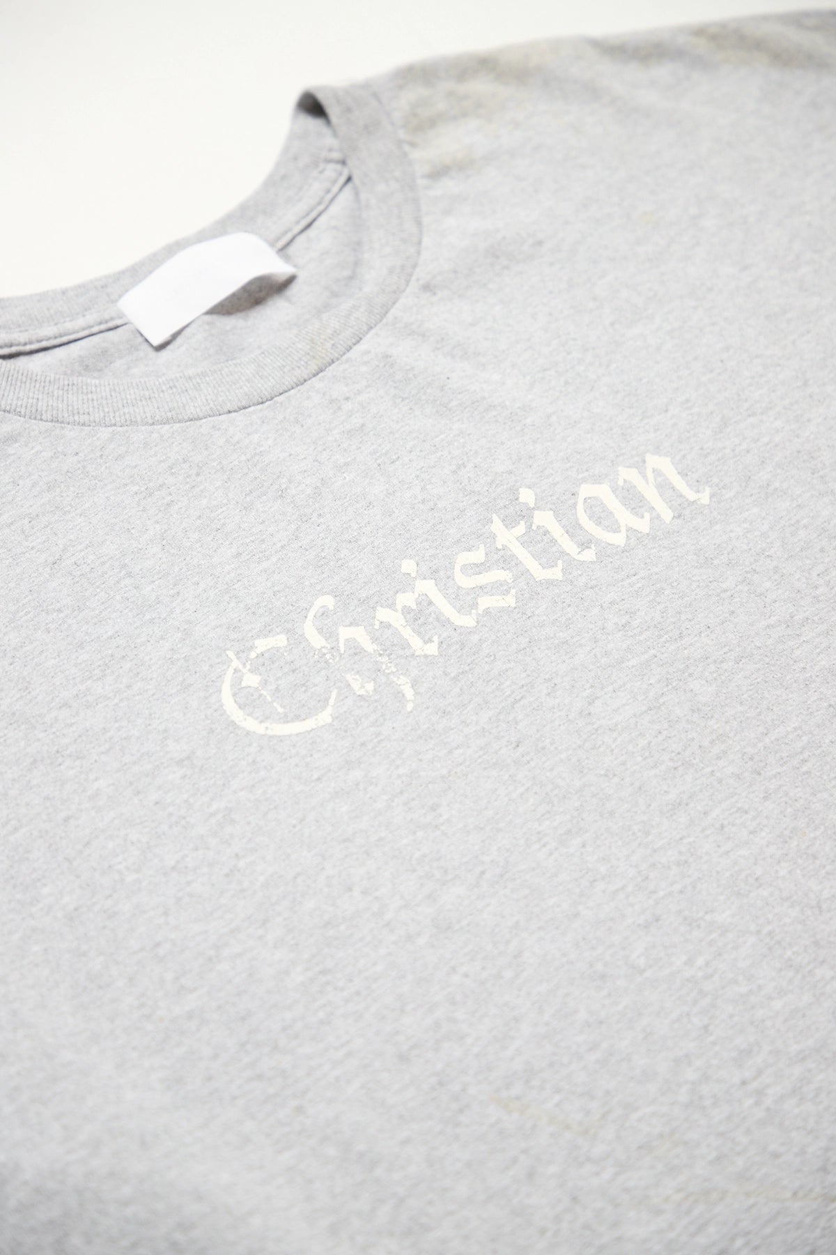 Alexander Digenova Christian Long Sleeve T-Shirt Heather Grey