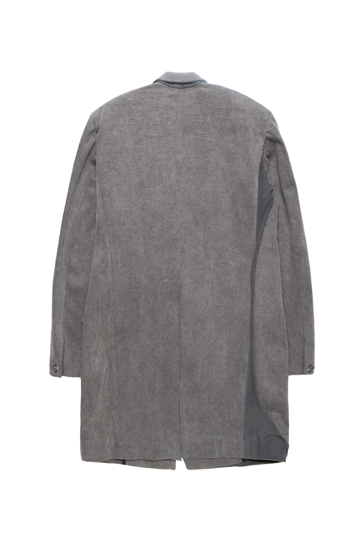 Alexander Digenova Cut Out Coat Grey Pigment