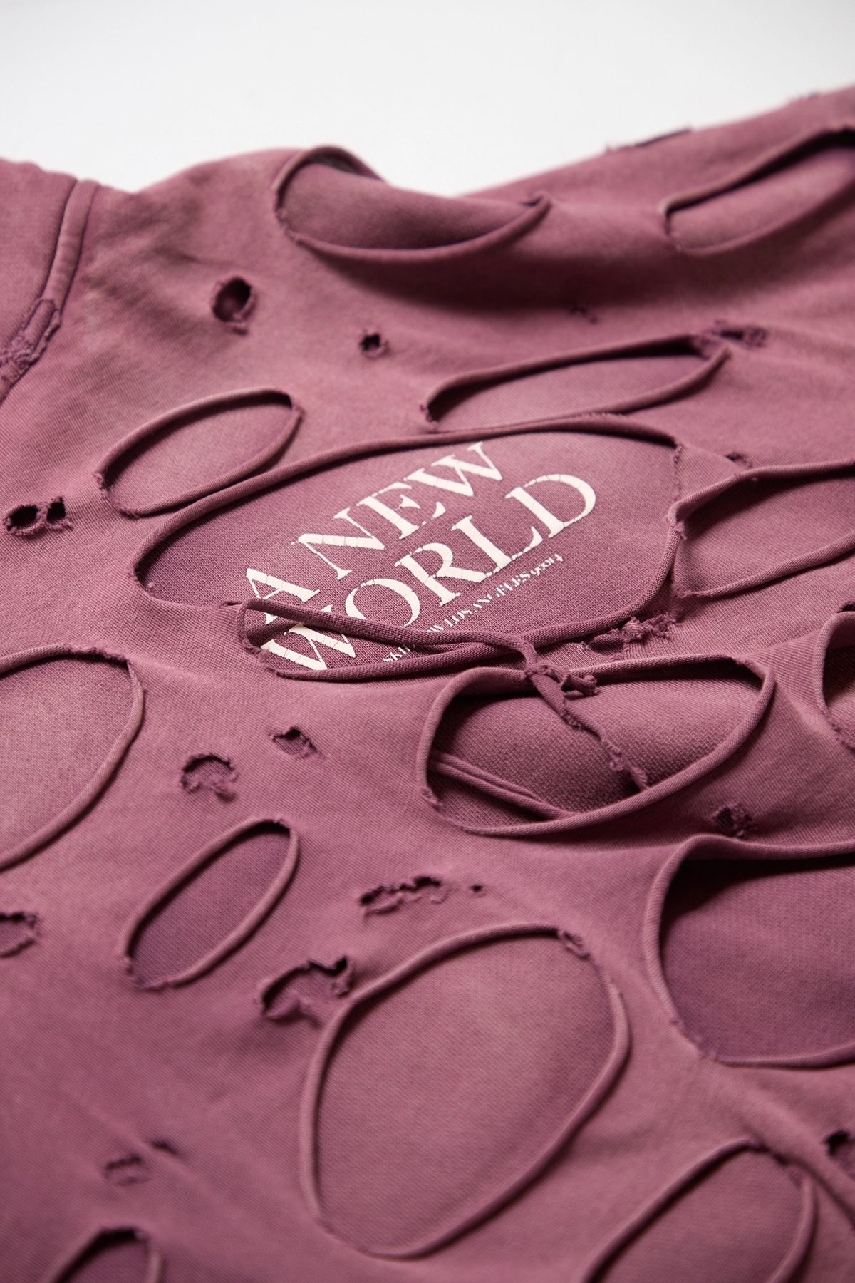 Alexander Digenova Double Layer Hoodie Maroon