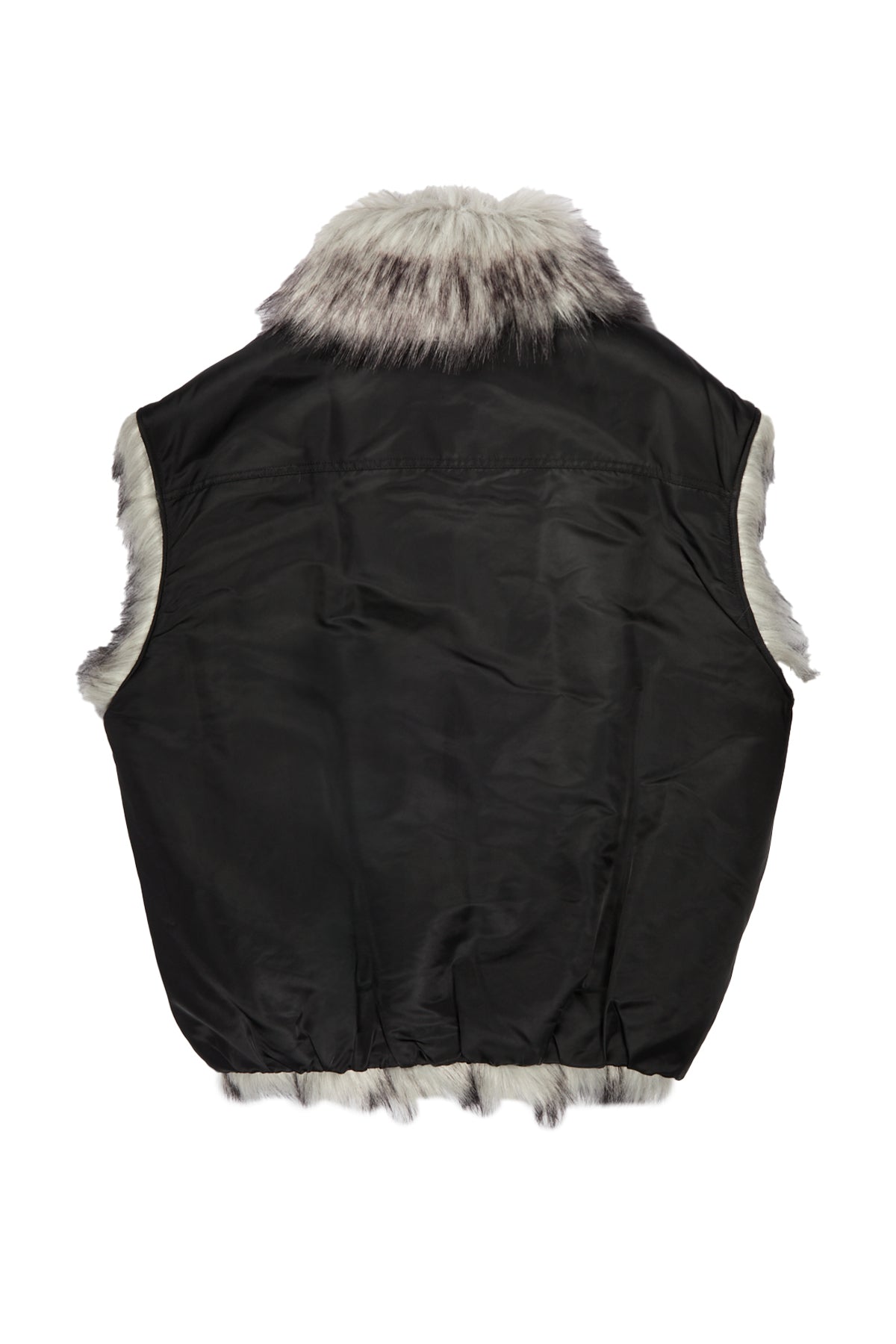 Ambush Fake Fur Reversible Vest White