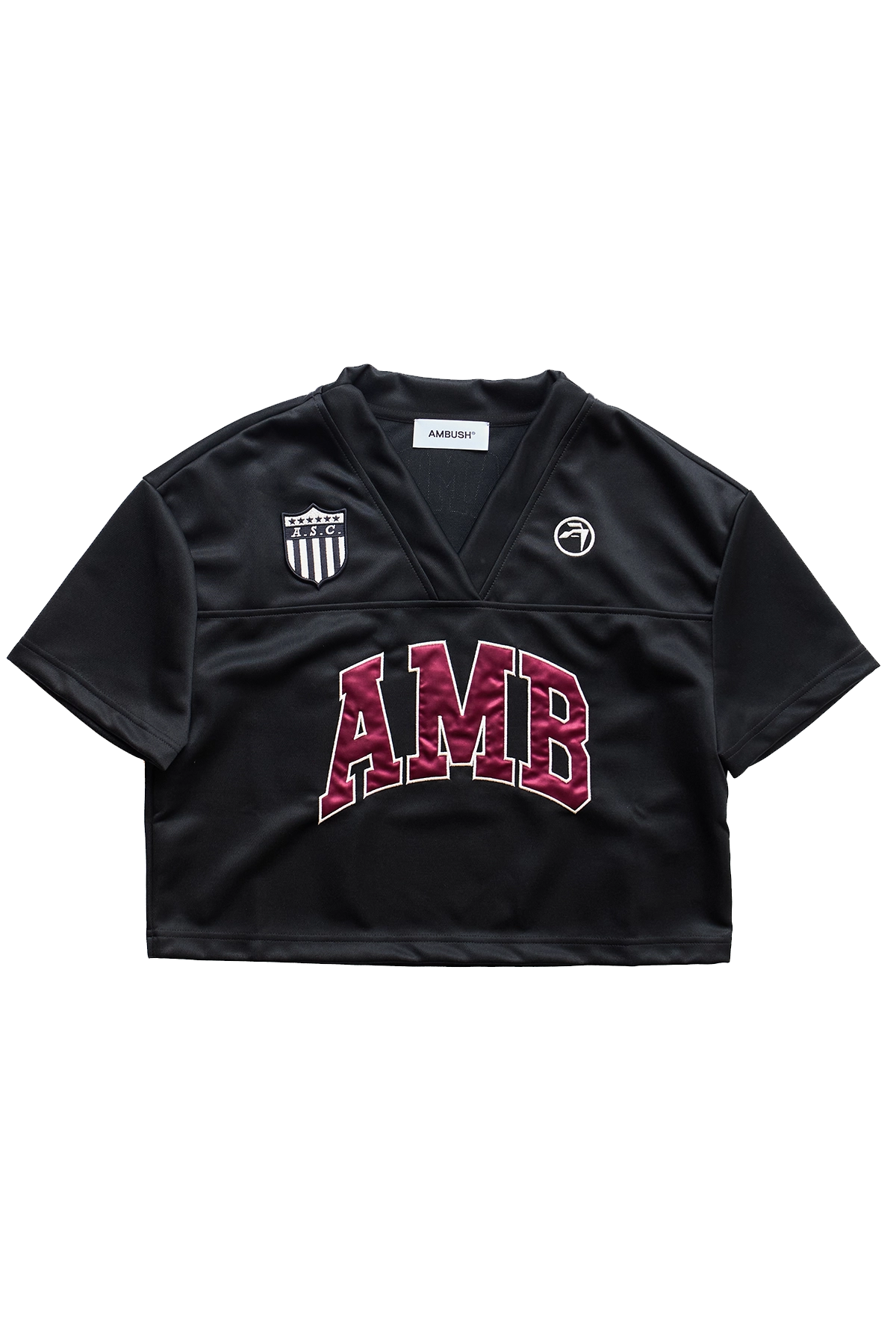 Ambush 34 Crop T-Shirt Black – ESSXNYC