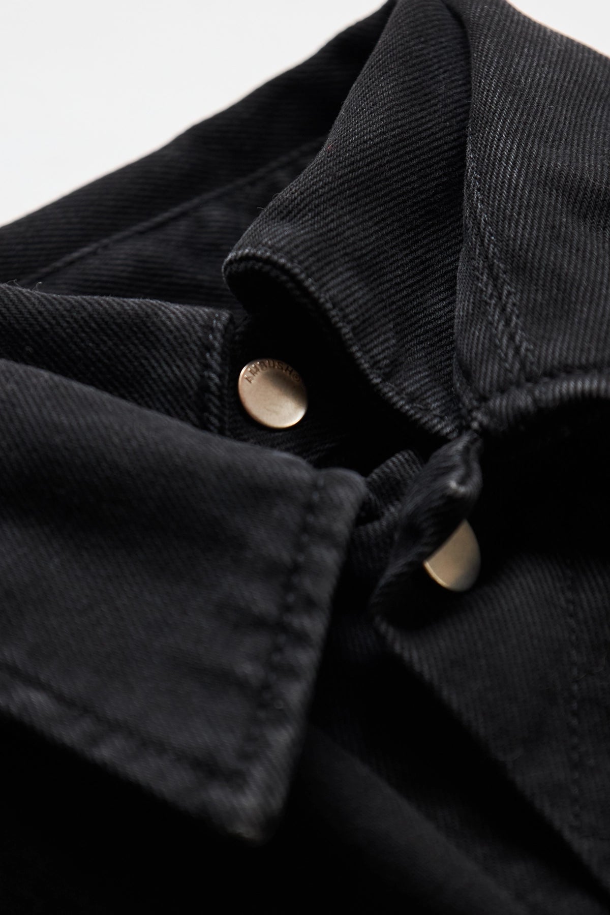 AMBUSH Layered Denim Shirt Black 2