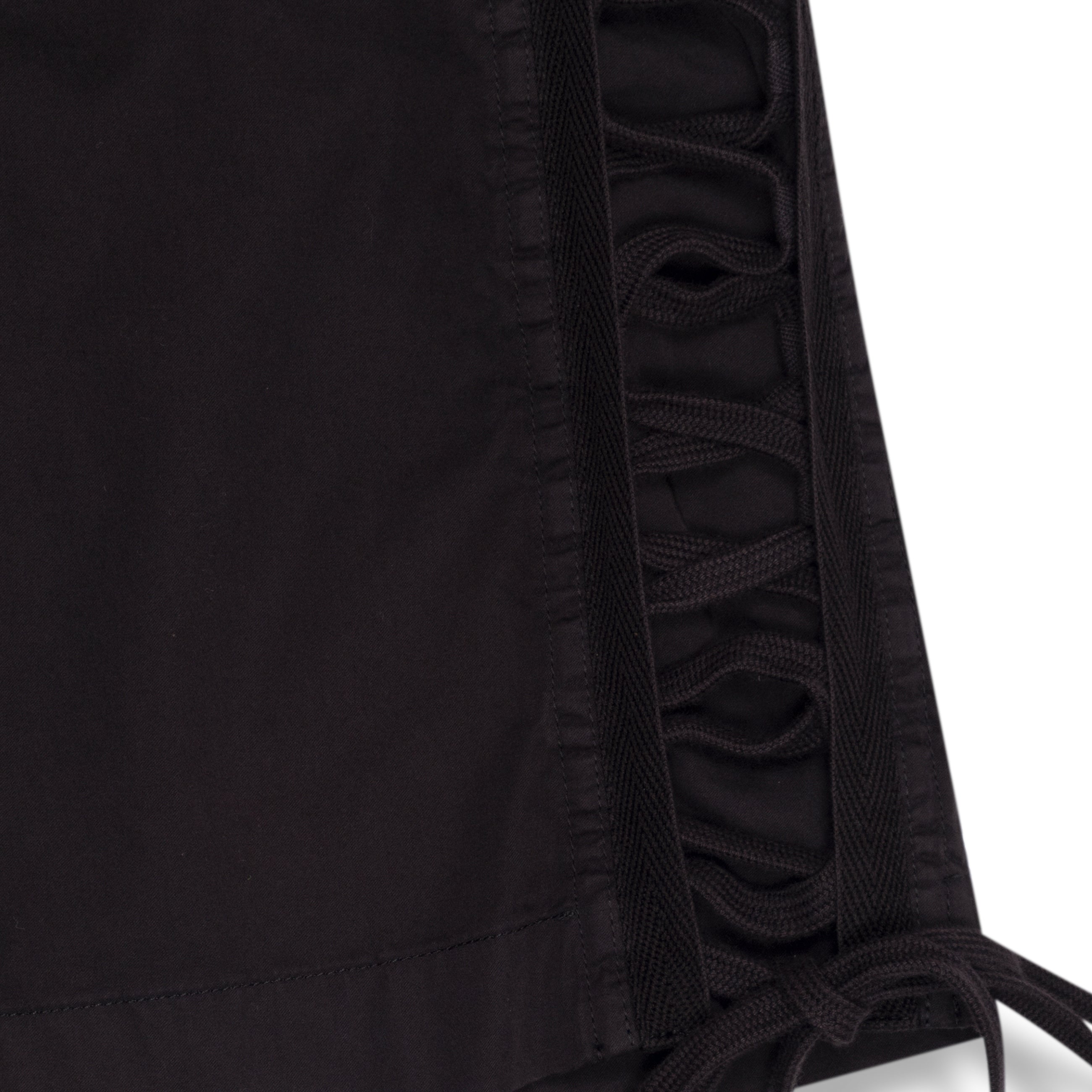 Alexander McQueen Laced Utility Shorts Black - detail