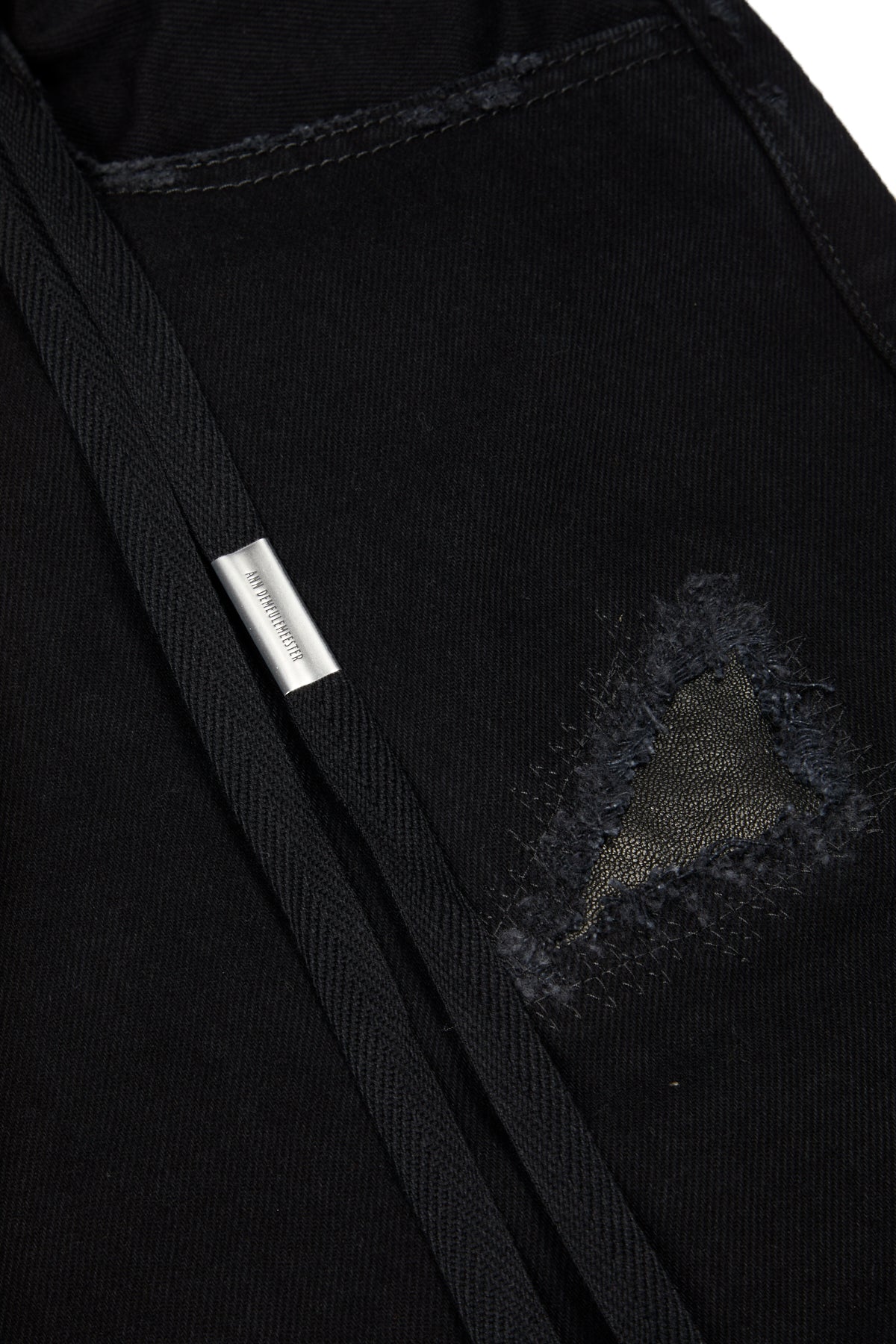 Ann Demeulemeester Modest 5-Pockets Relaxed Bootcut Trousers Faded Black