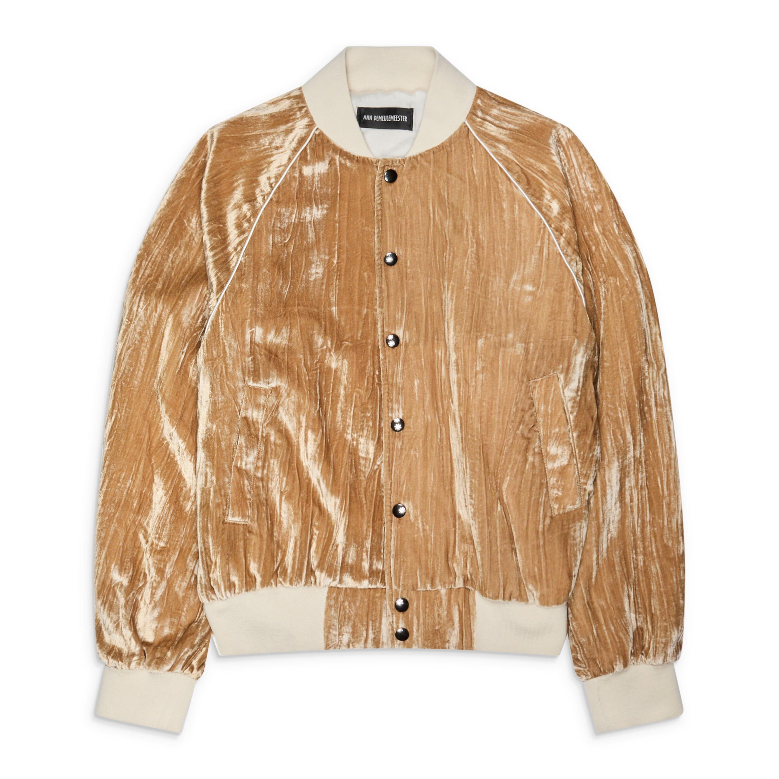 Ann Demeulemeester Esko Slim Fit Raglan Bomber Sand