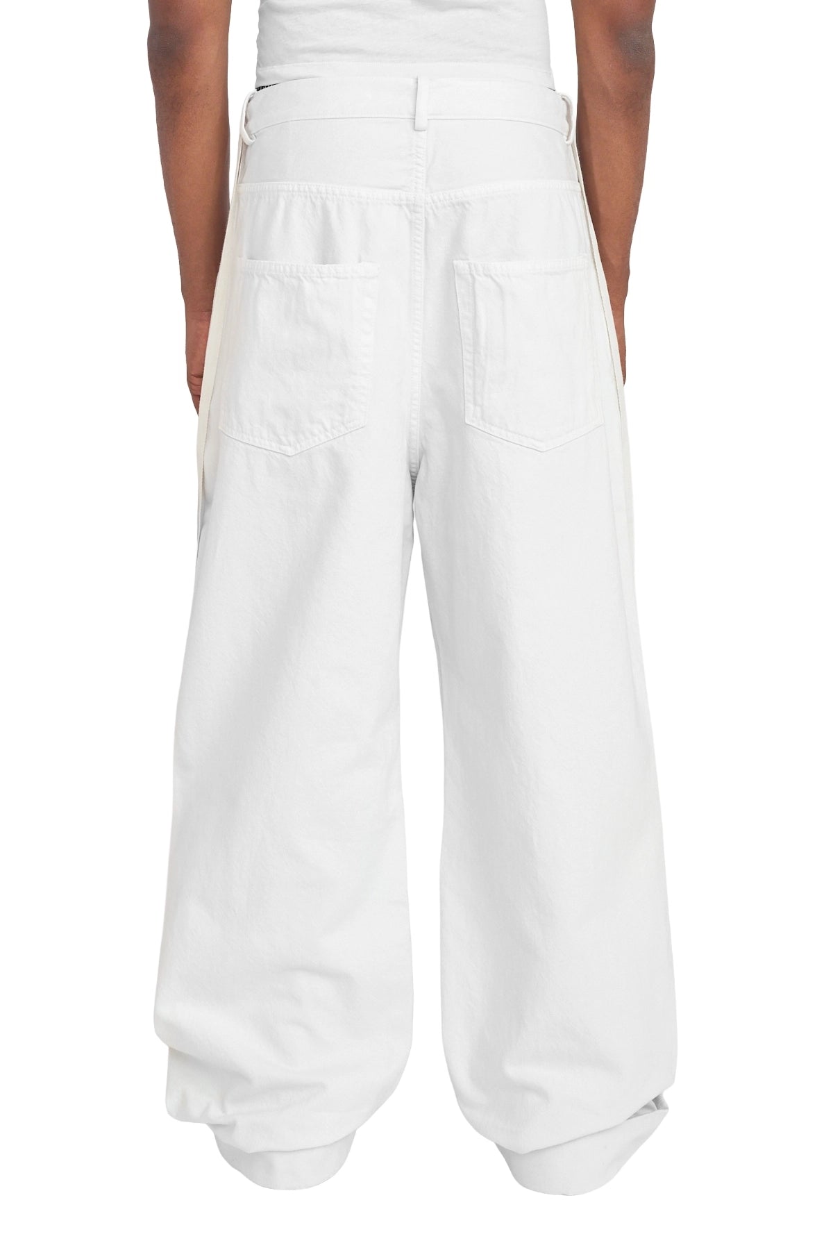 Ann Demeulemeester  Michaël 5-Pockets High Comfort Trousers Ivory