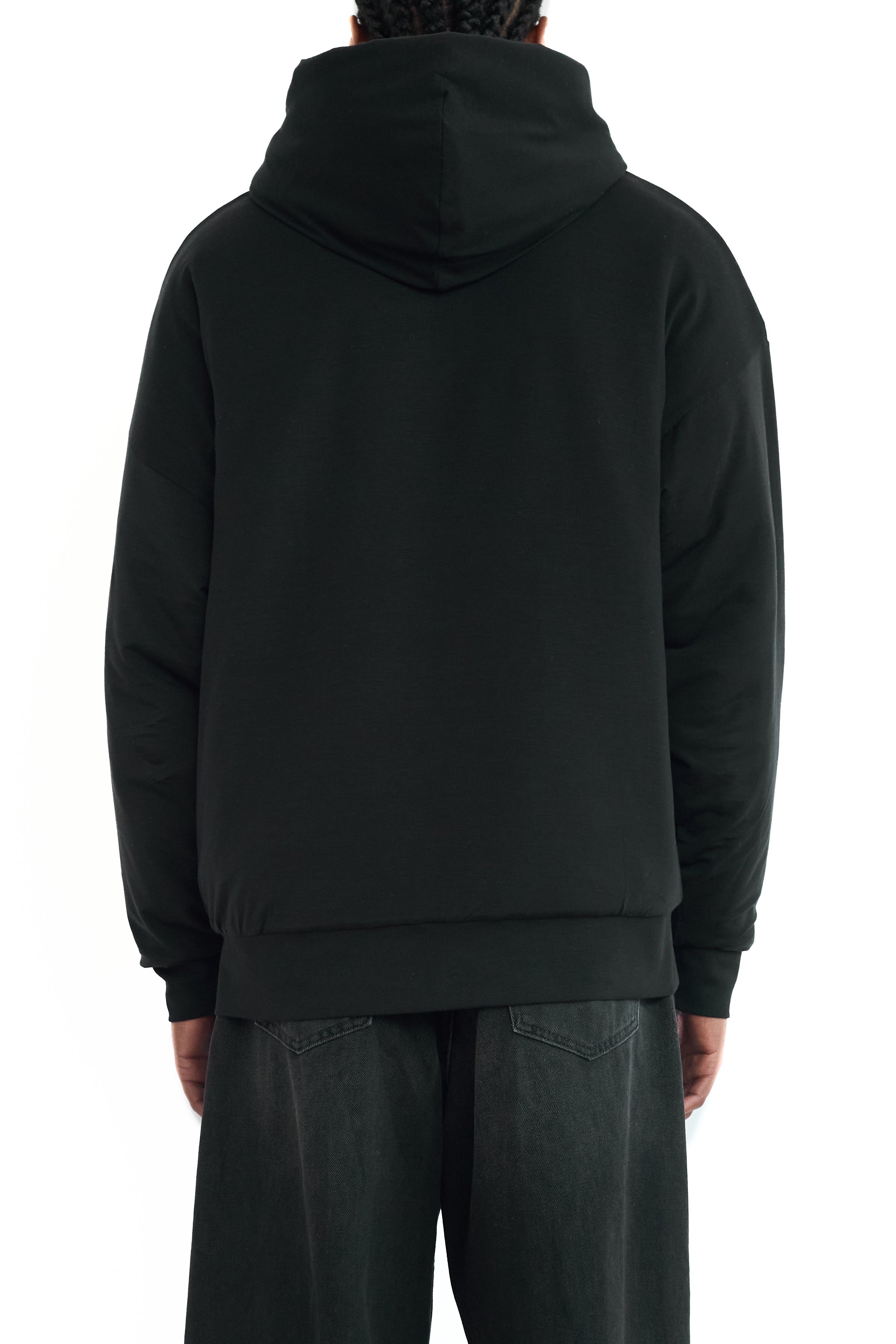 Y-3 Padded Hoodie Black