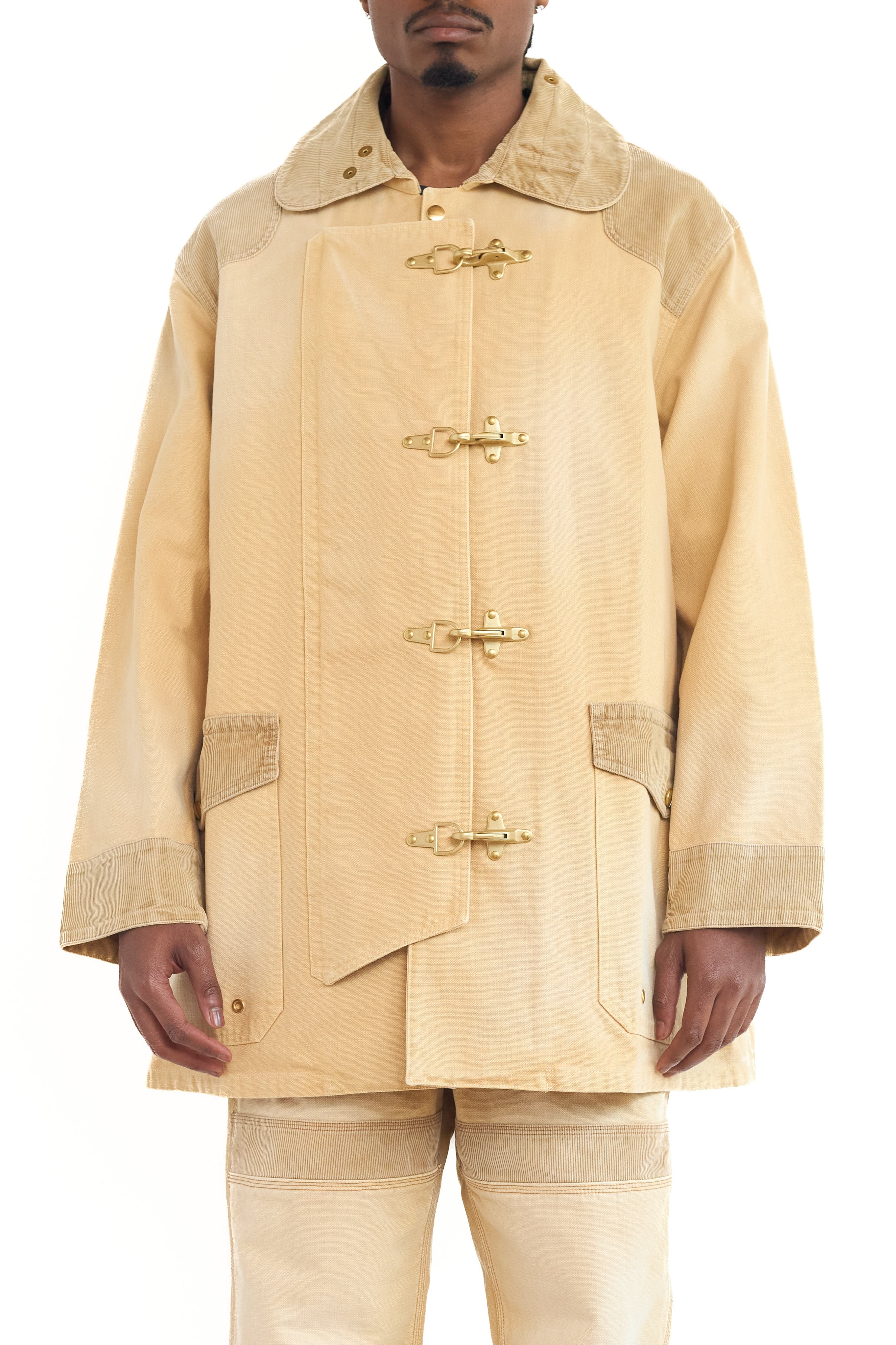 Wales Bonner Sierra Coat Sand / Brown